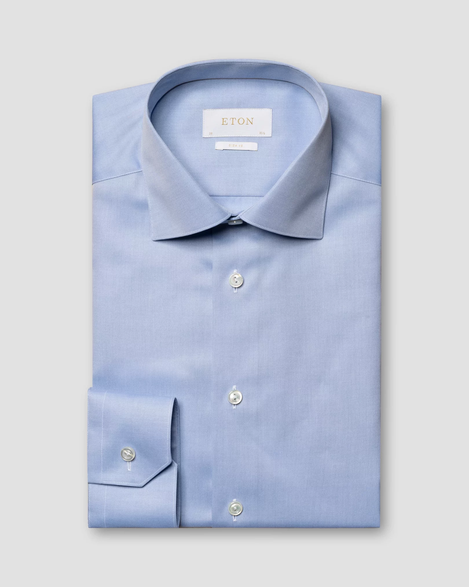 Eton - Sky Blue Giza 45 Shirt