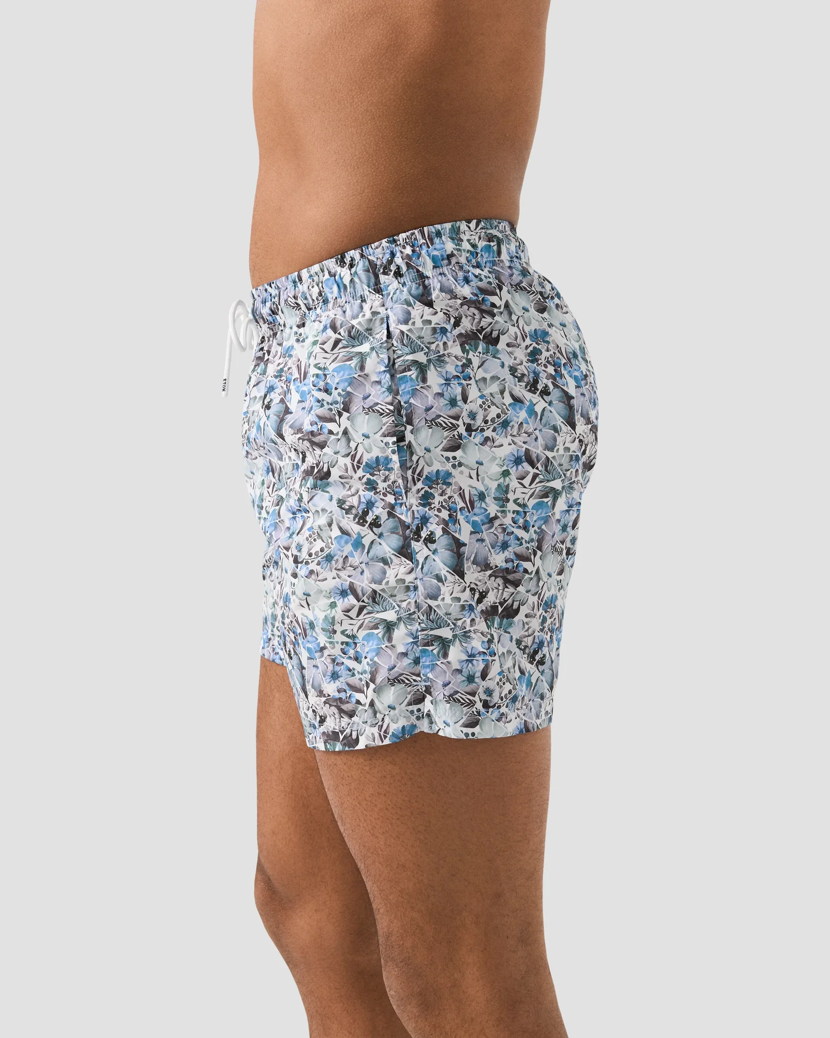 Eton - multi printed swim shorts