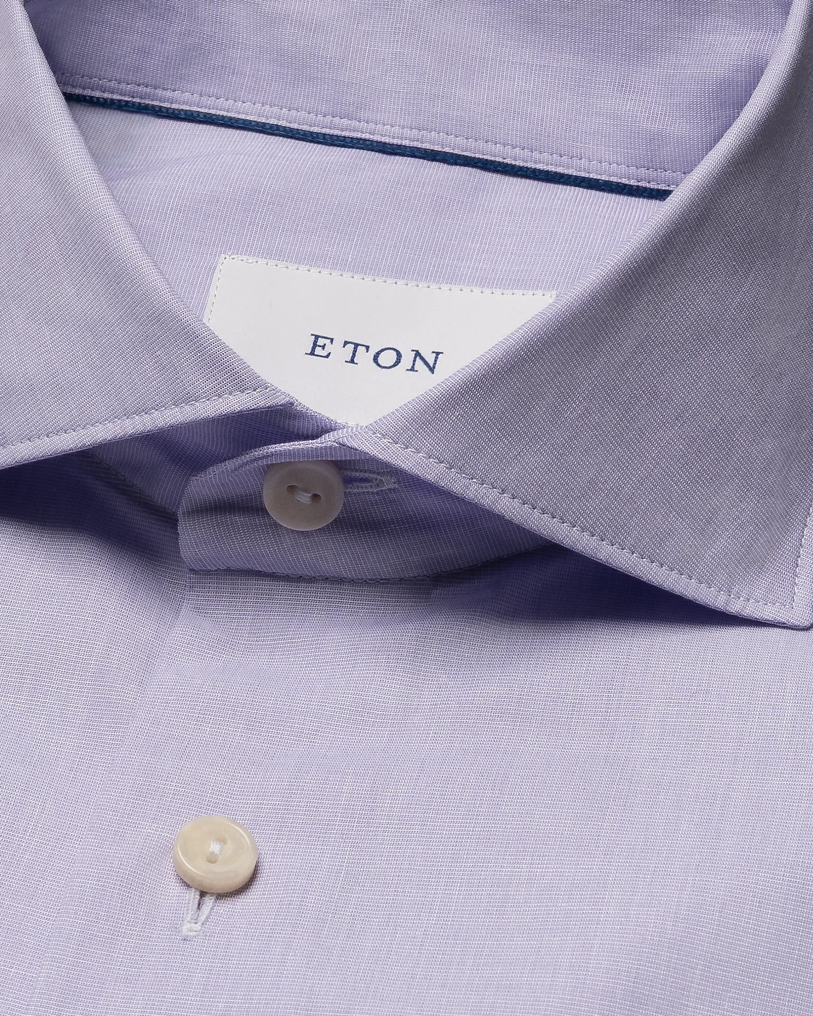 Eton - light purple end on end breeze poplin shirt 261