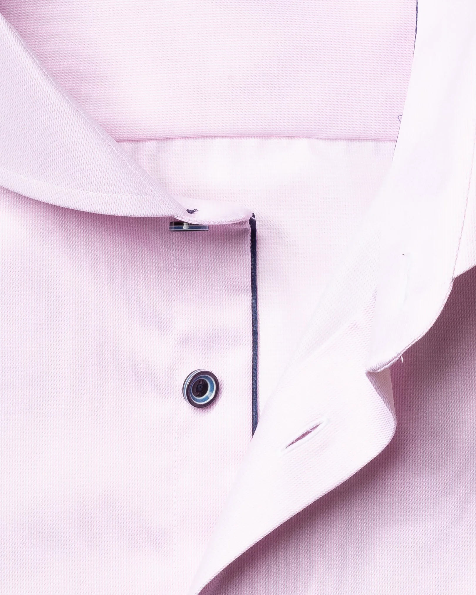 Eton - pastel pink shirt extreme cut away