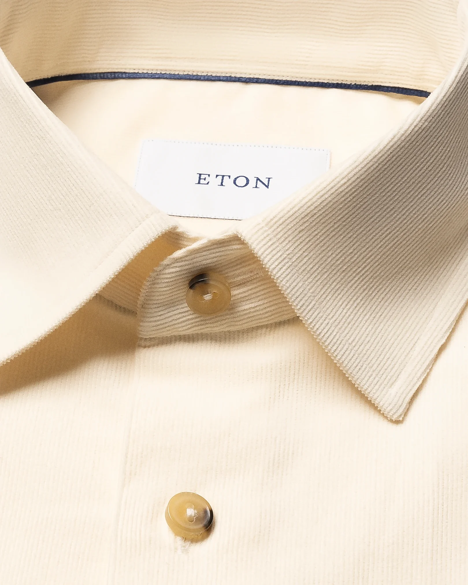 Eton - Chemise en velours côtelé