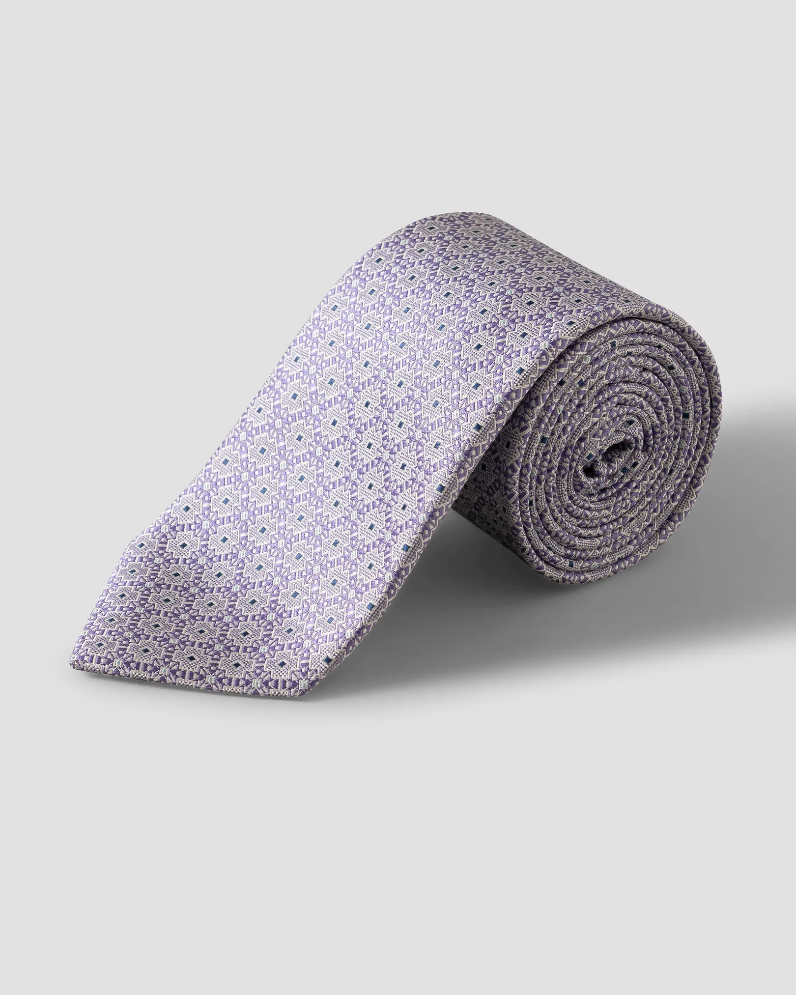 Eton - mid purple medallion woven 261