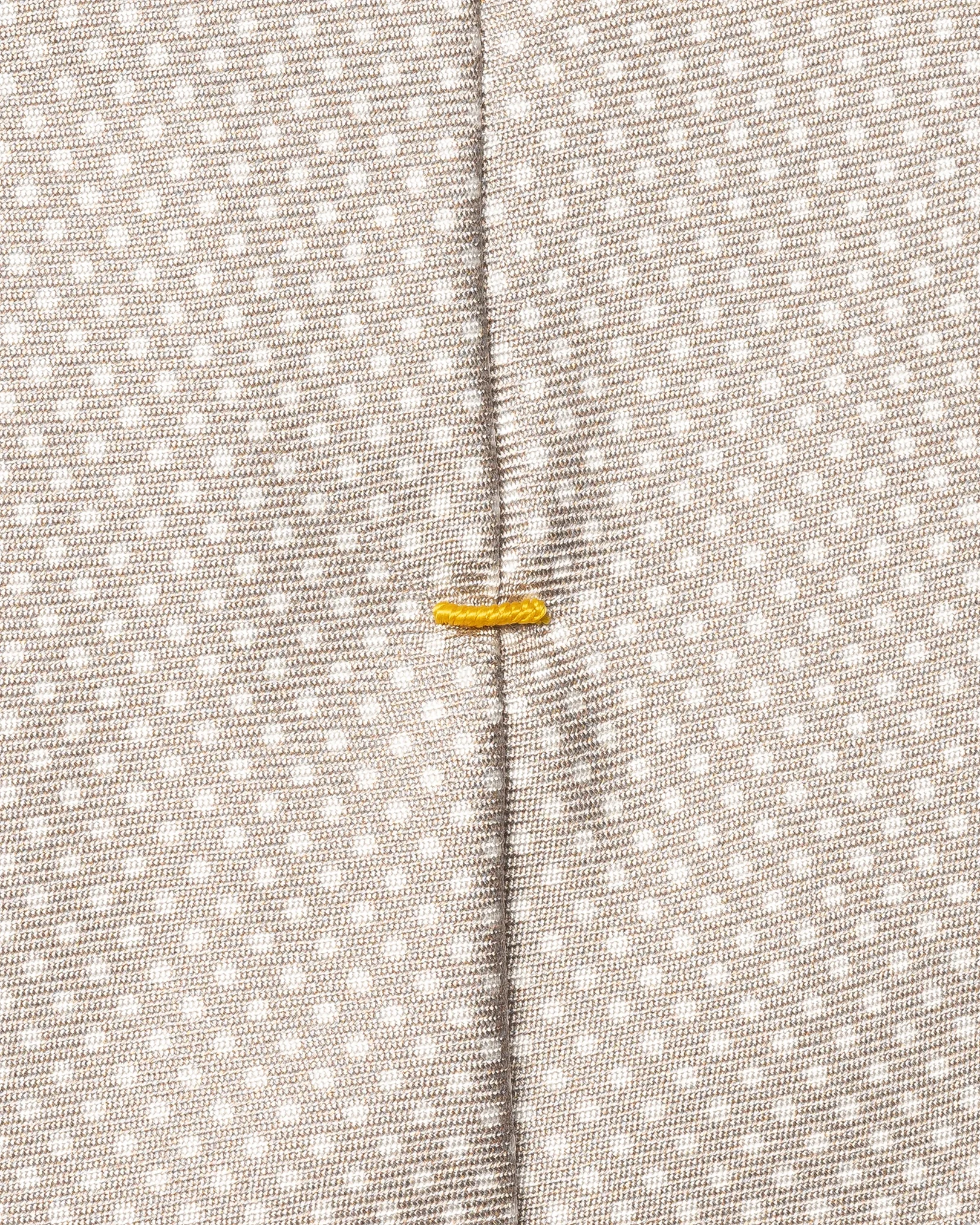 Eton - light grey polka dot print silk tie