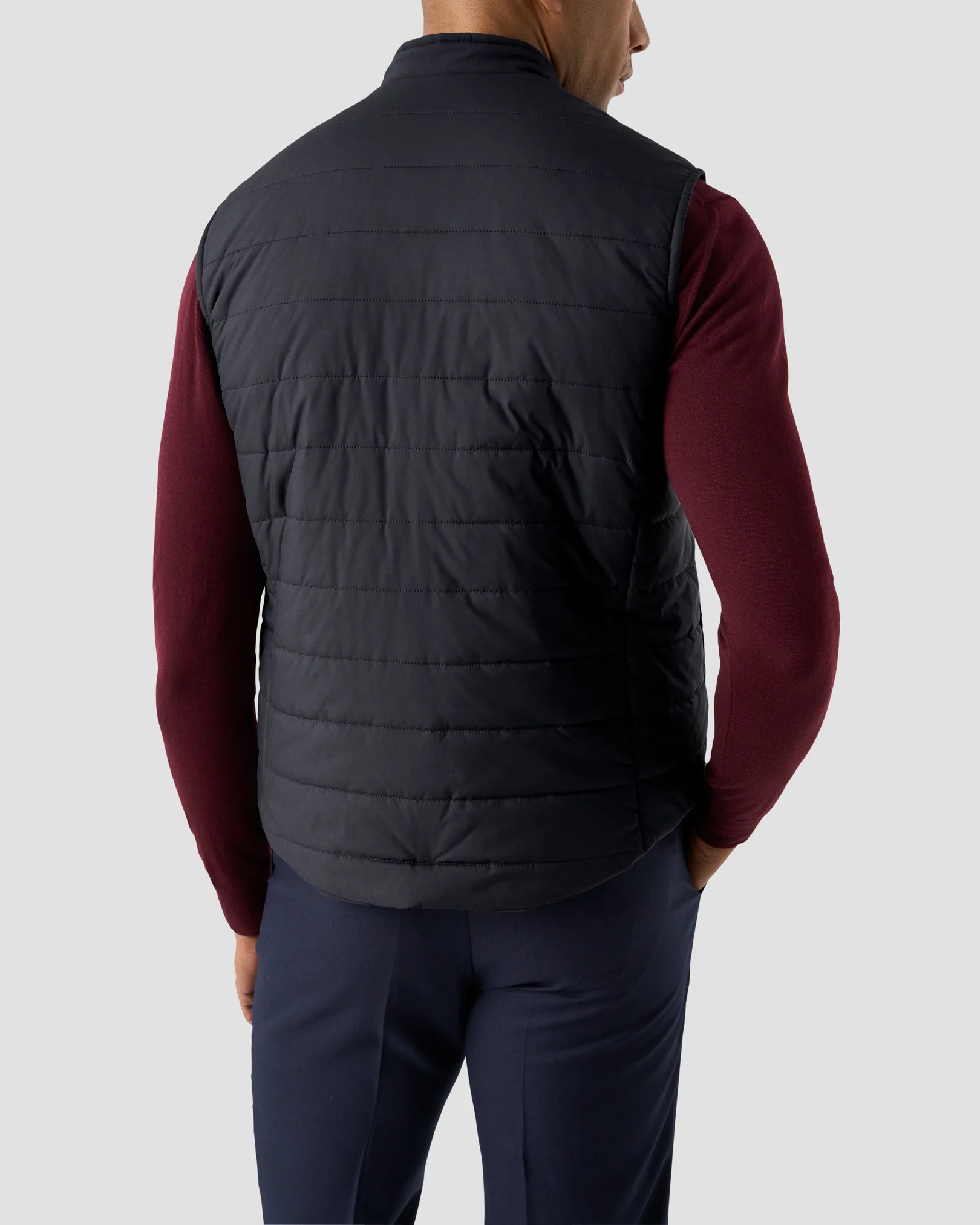 Eton - navy blue kemira vest