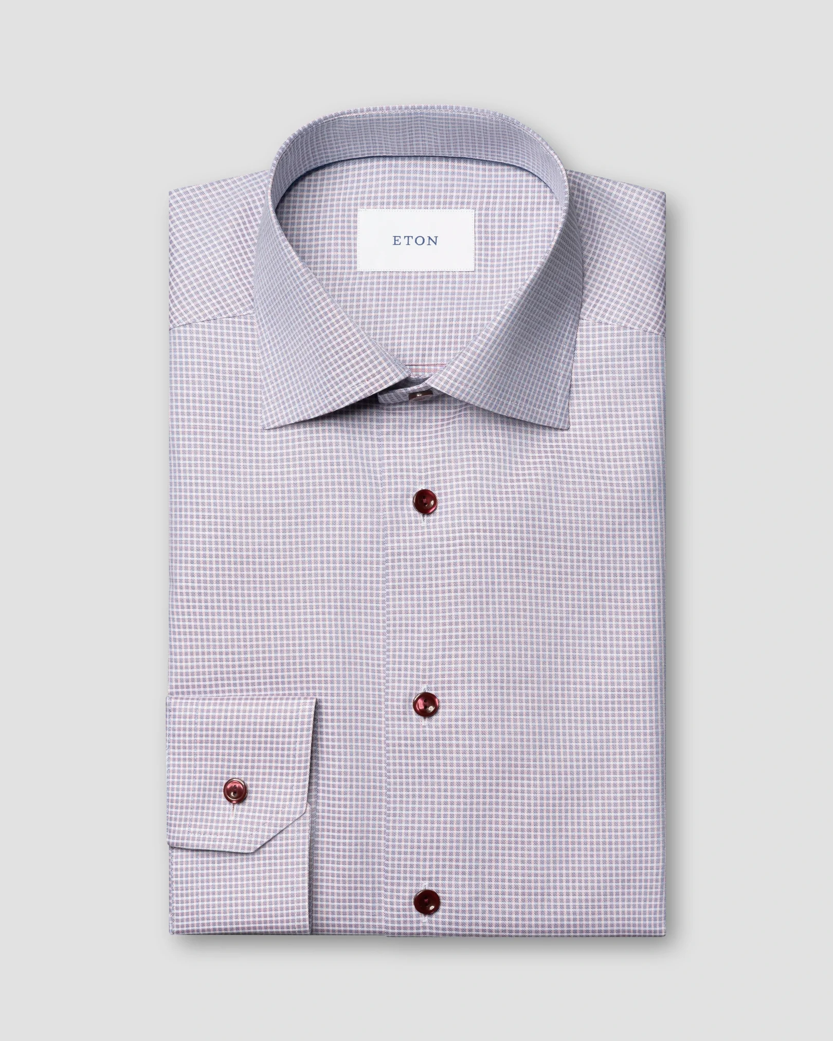 Eton - Check Fine Twill Shirt