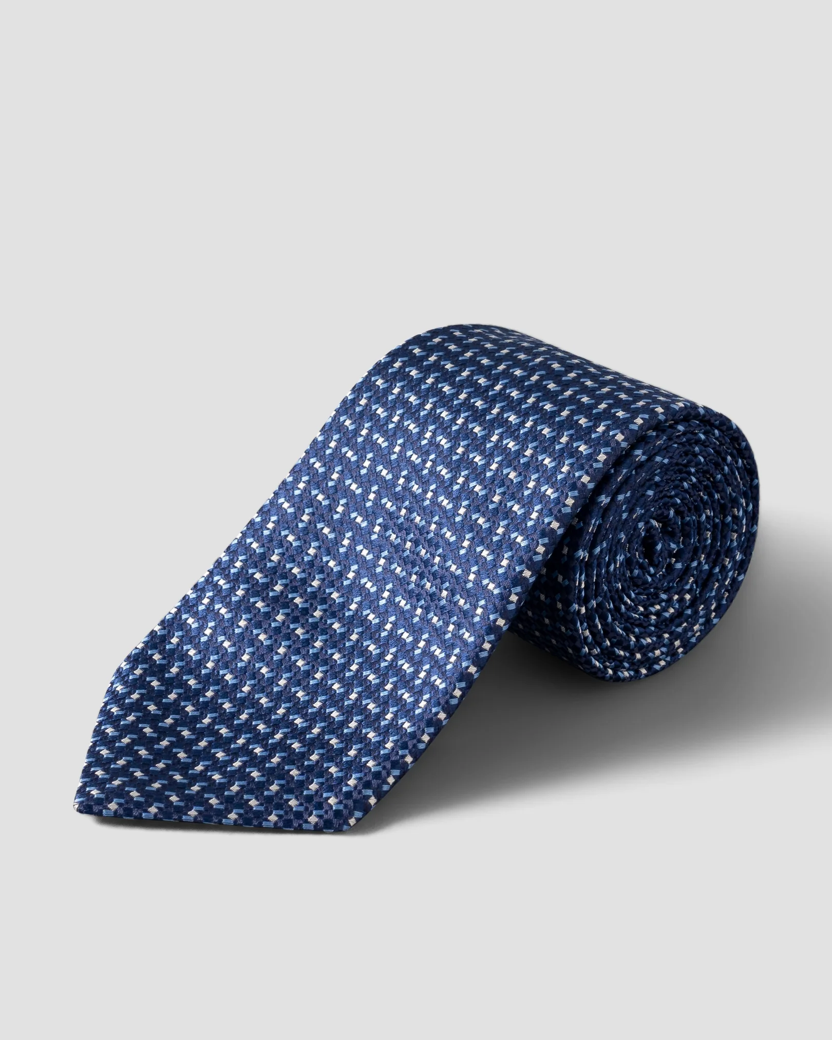 Eton - Geometric Woven Silk Tie