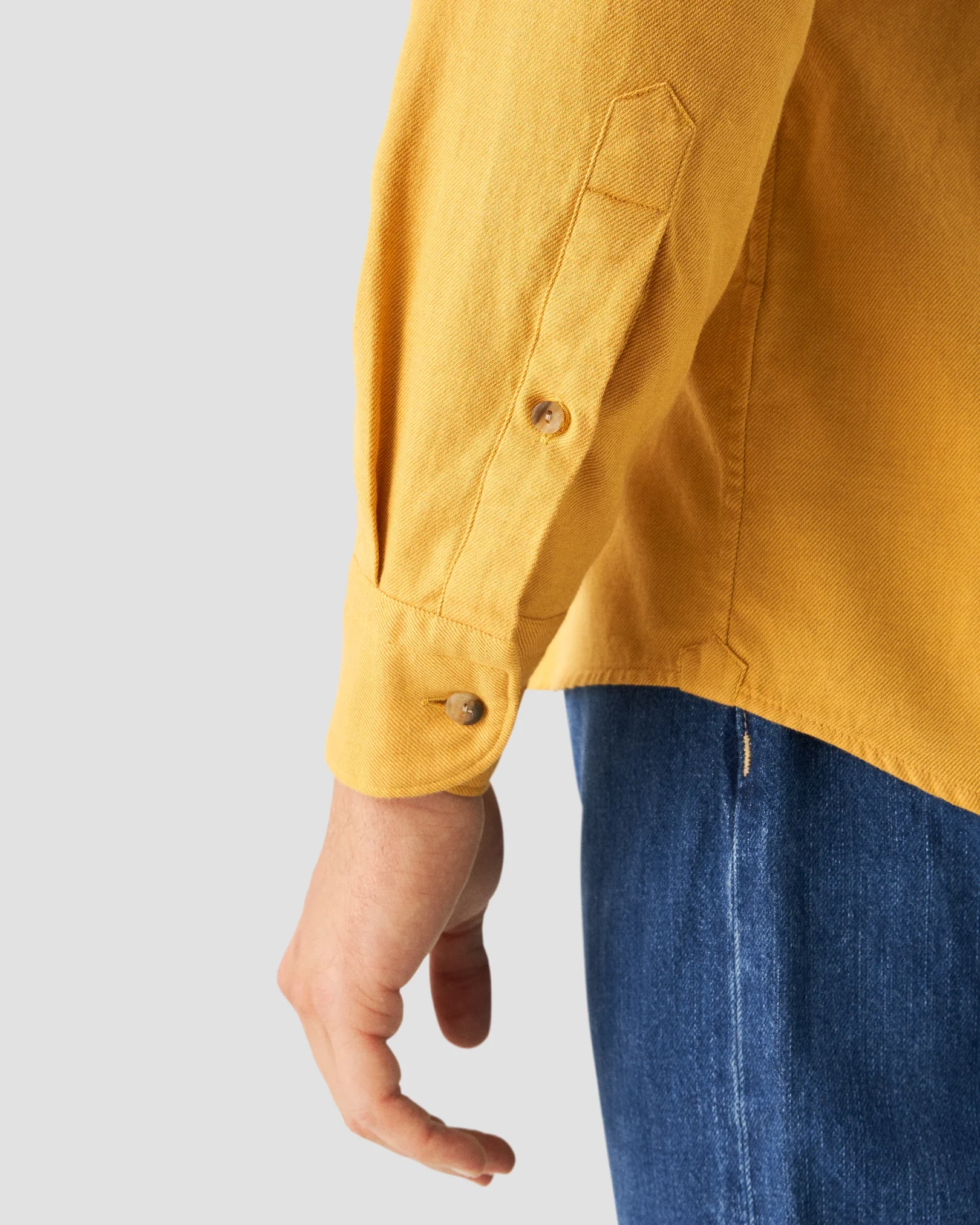 Eton - Yellow Flannel Shirt