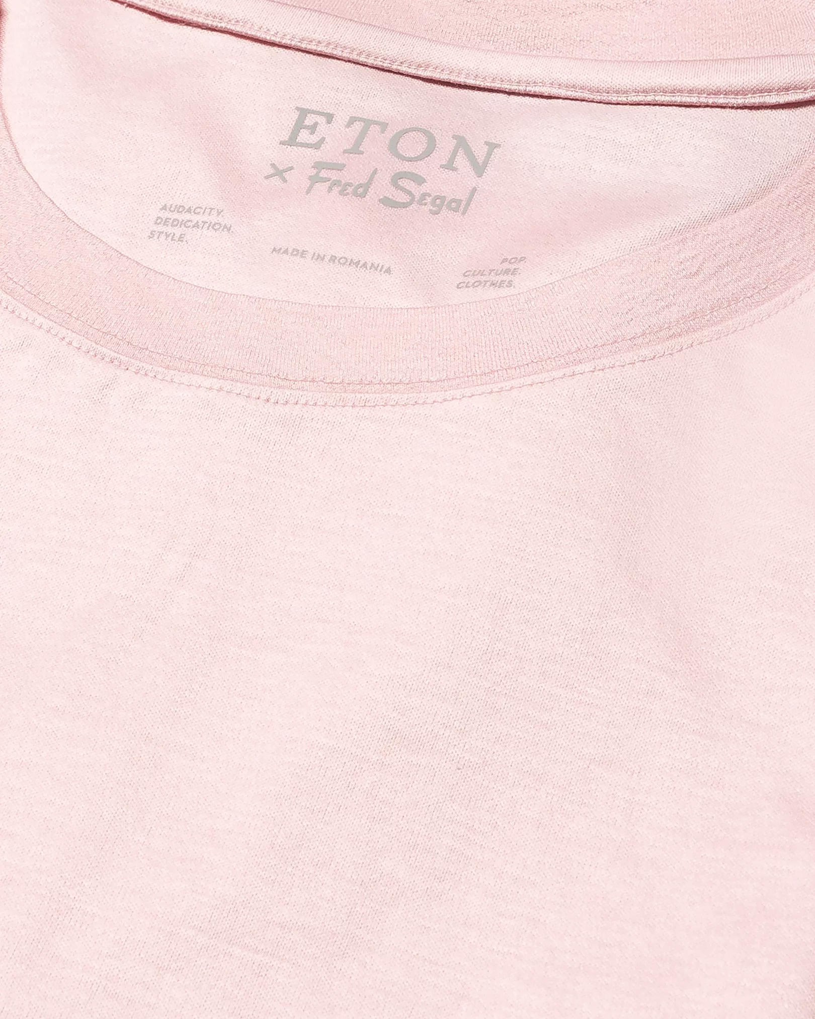 Eton - pink jersey t shirt short sleeve