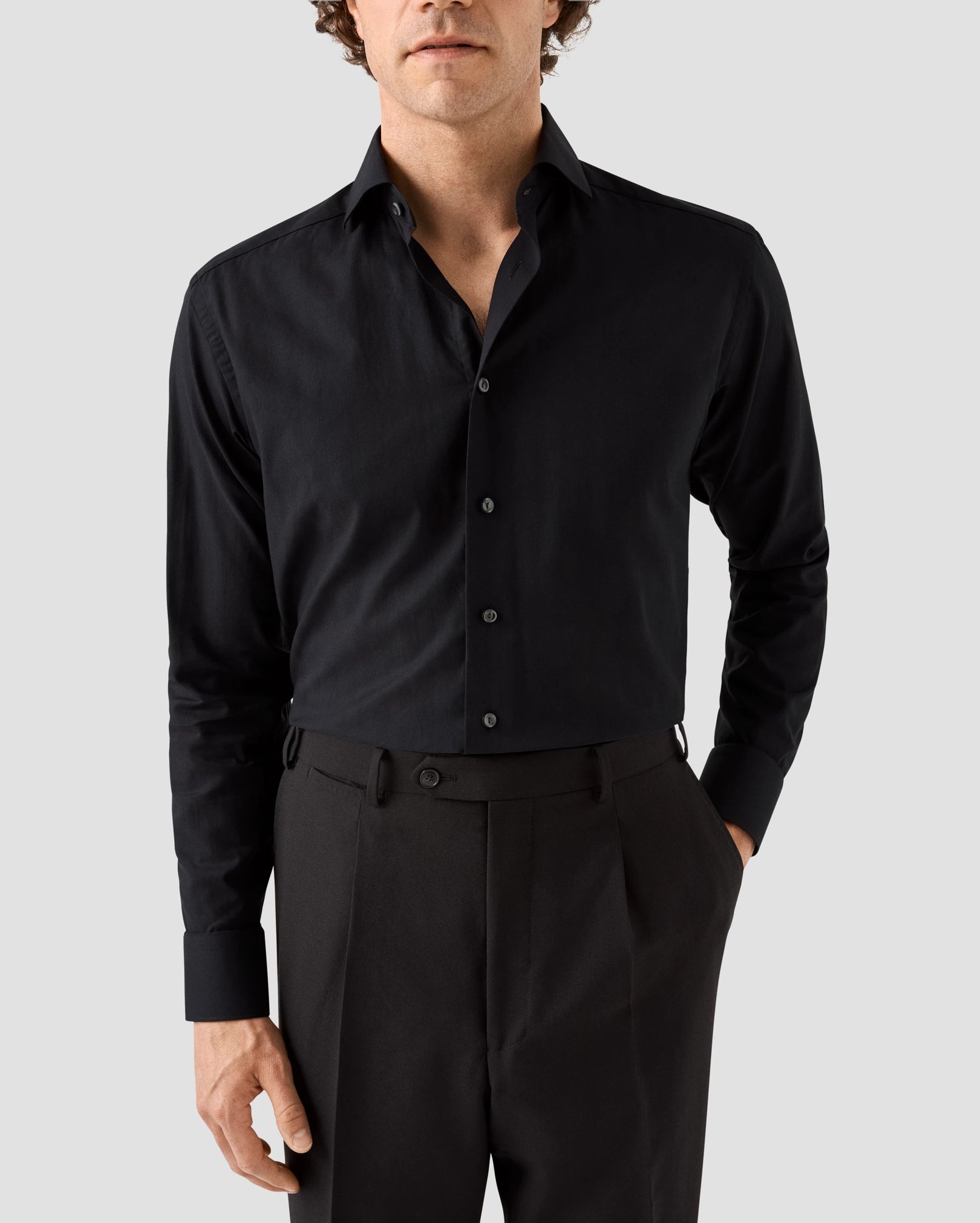 Eton - Black Flanell