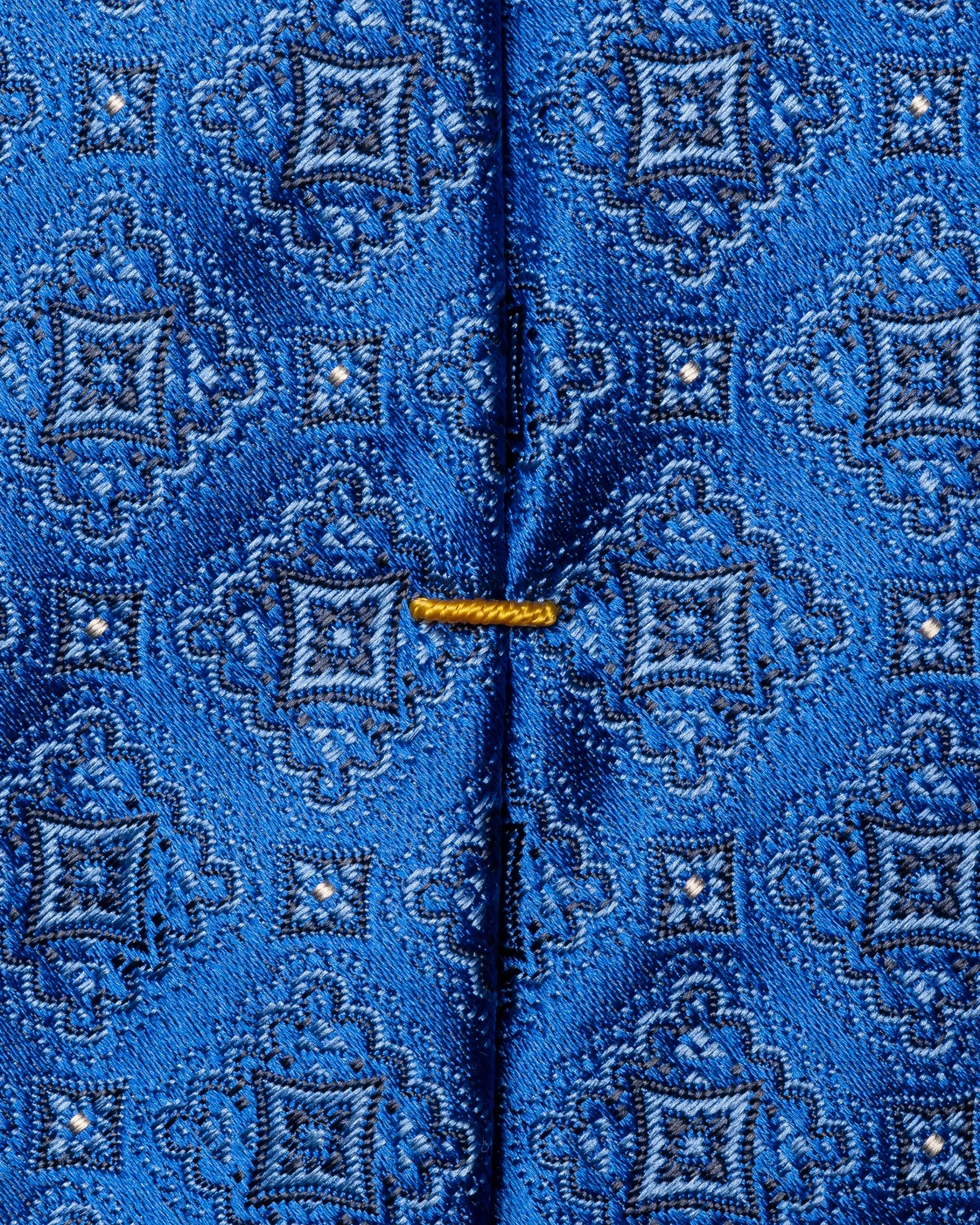 Eton - medallion woven silk tie