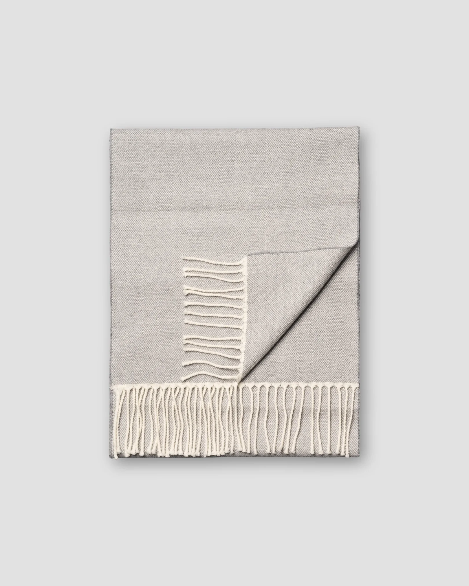 Eton - herringbone merino wool scarf