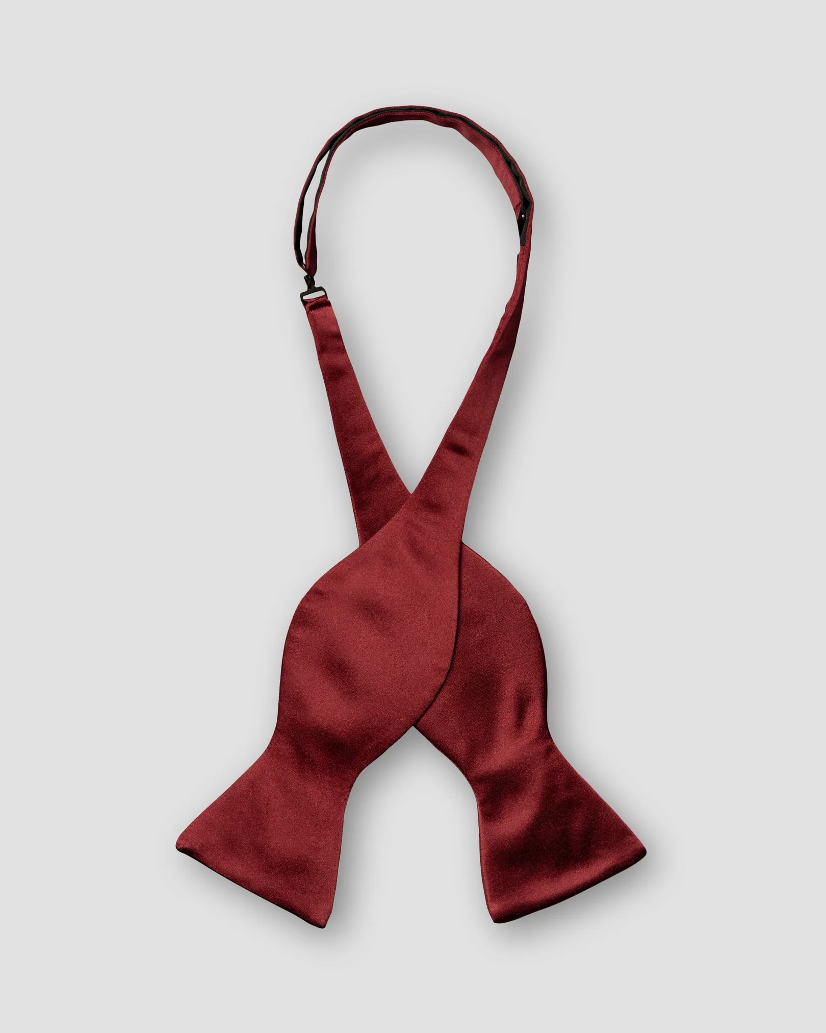 Eton - burgundy bow tie