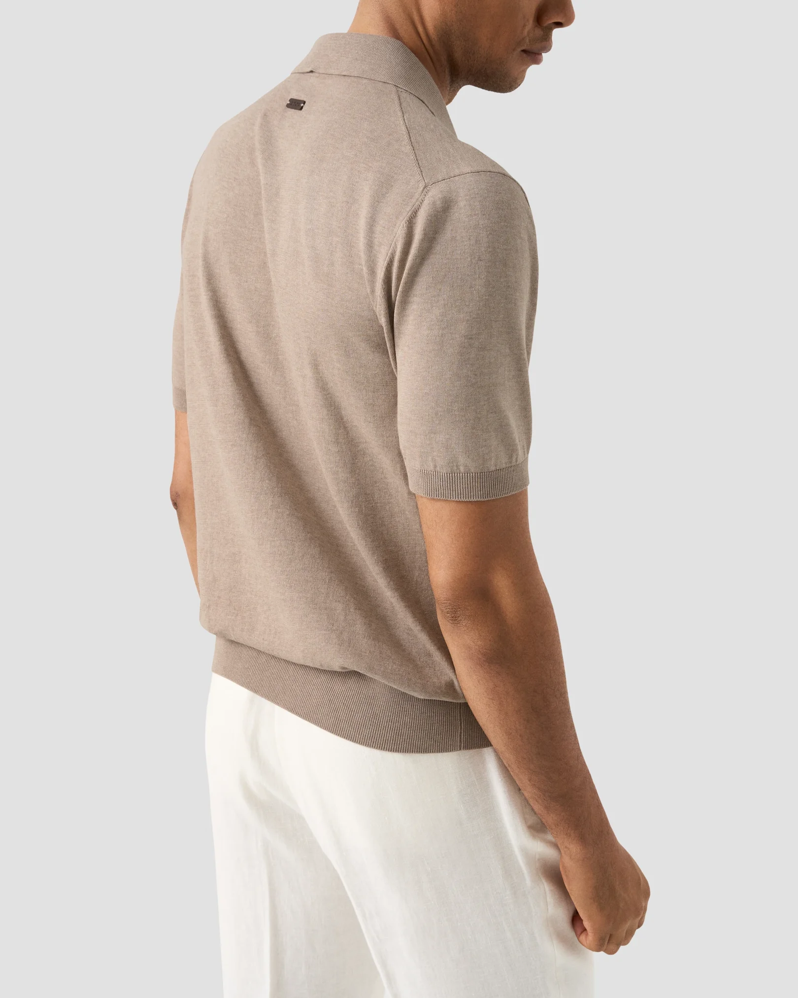 Eton - structure full button polo