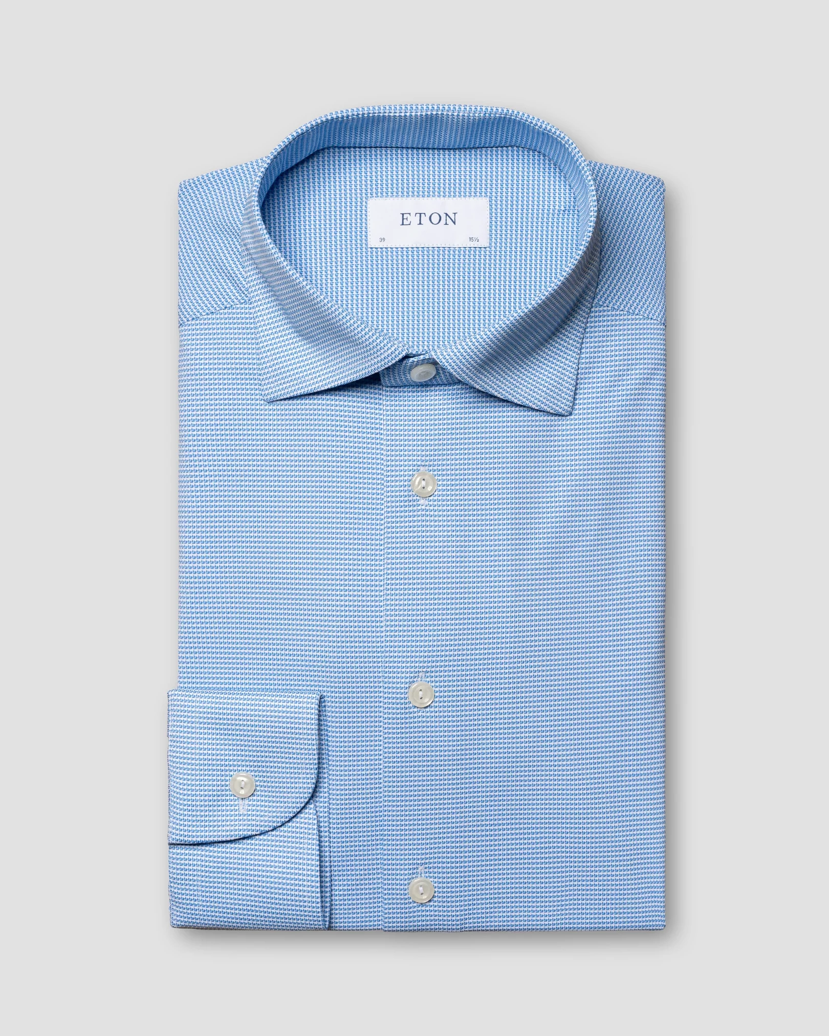 Light blue Dundalk Shirt - Eton