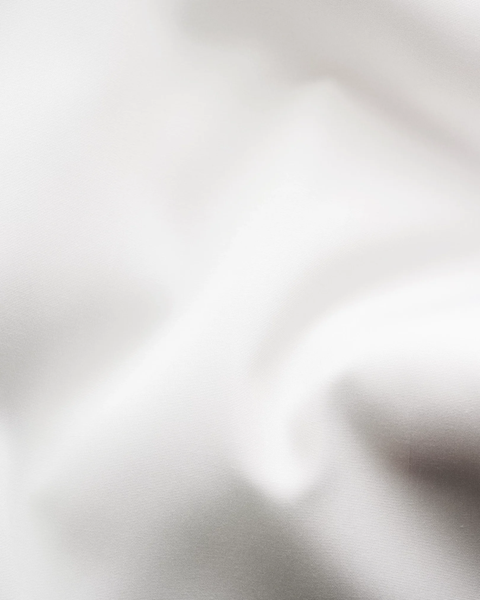 Eton - white solid elevated poplin shirt