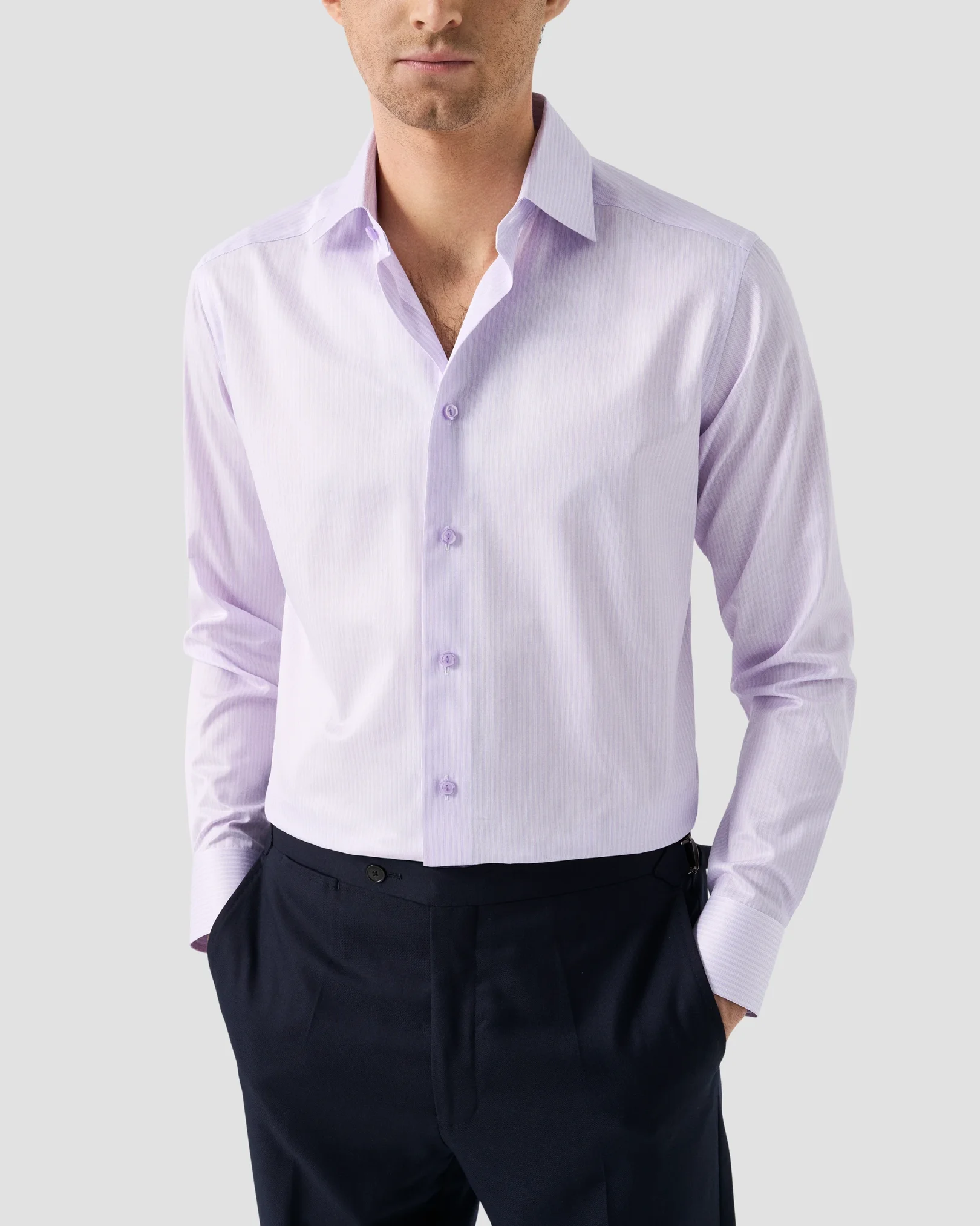 Eton - Striped Signature Twill Shirt