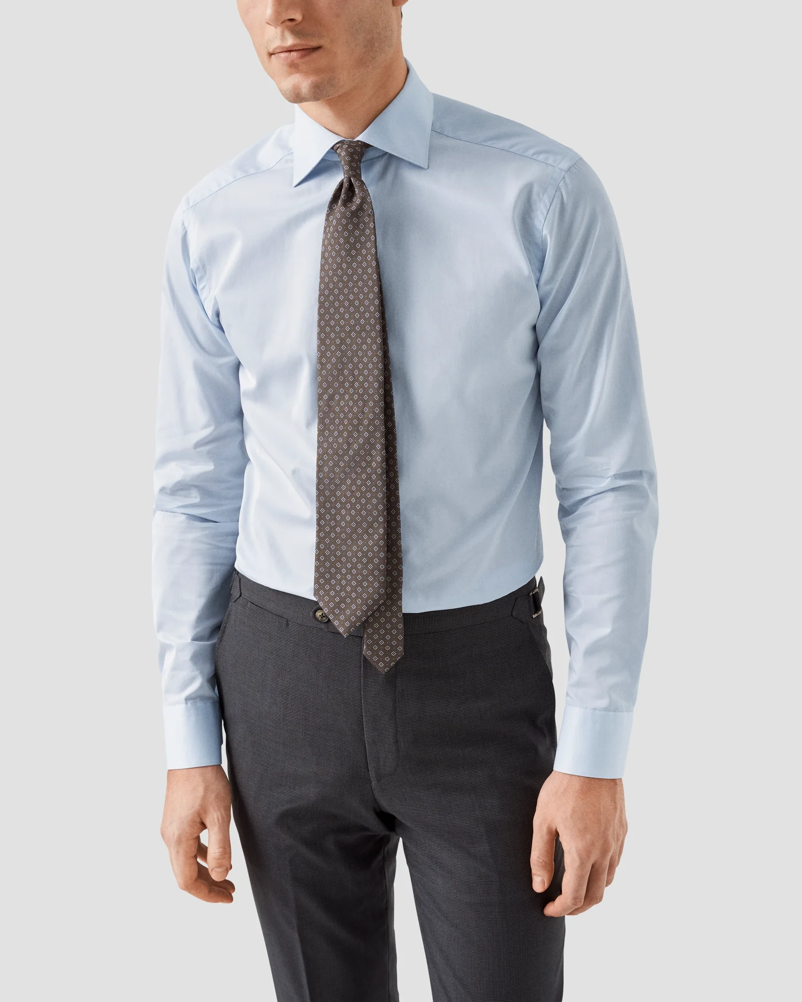 Eton - Solid Elevated Twill Shirt