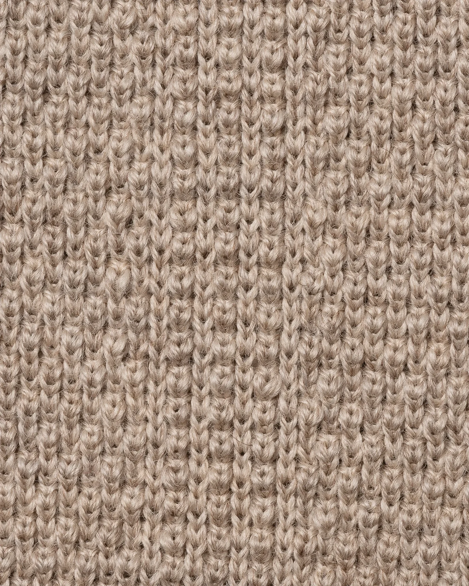 Eton - knit wool tie beige knit wool tie