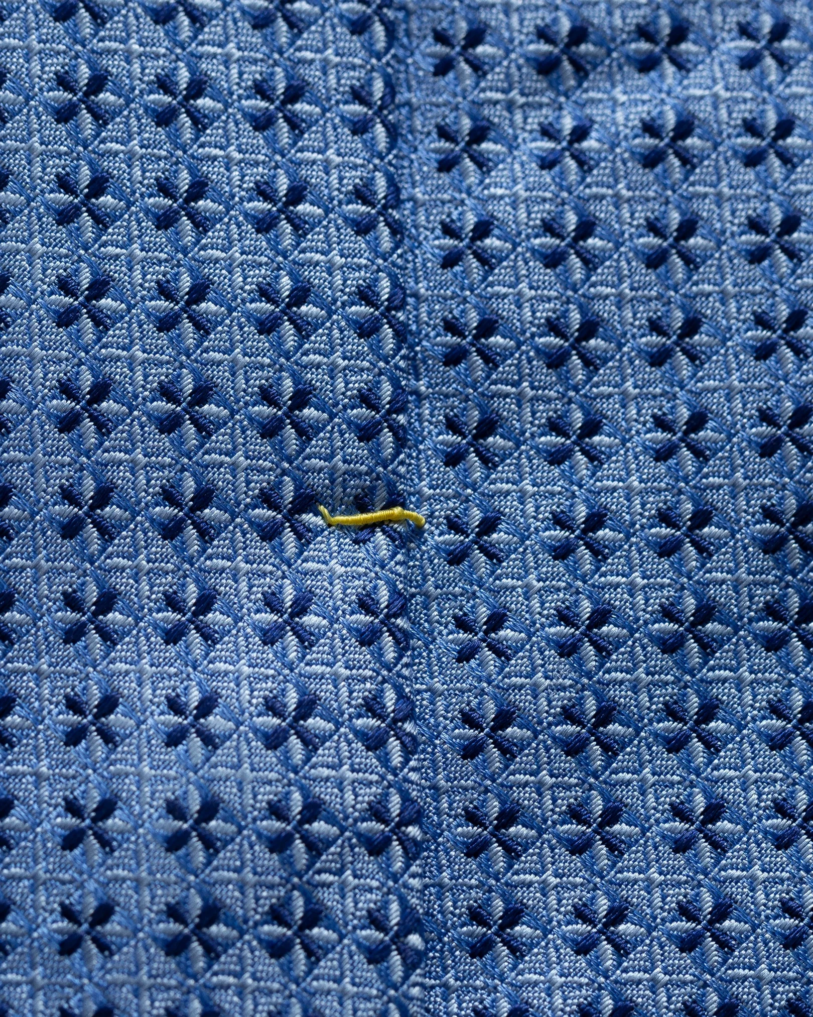 Eton - blue floral geometric tie