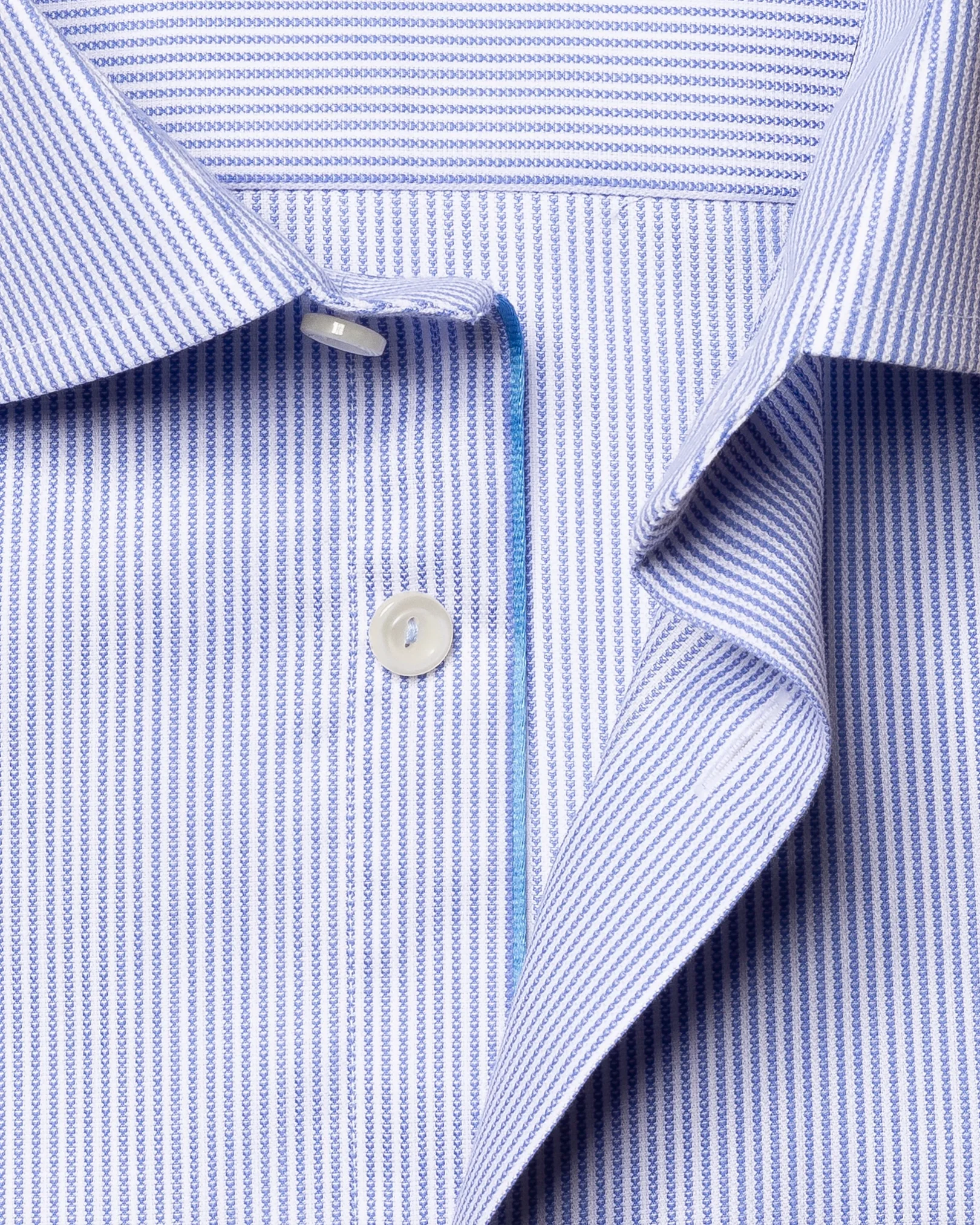 Eton - blue micro print shirt