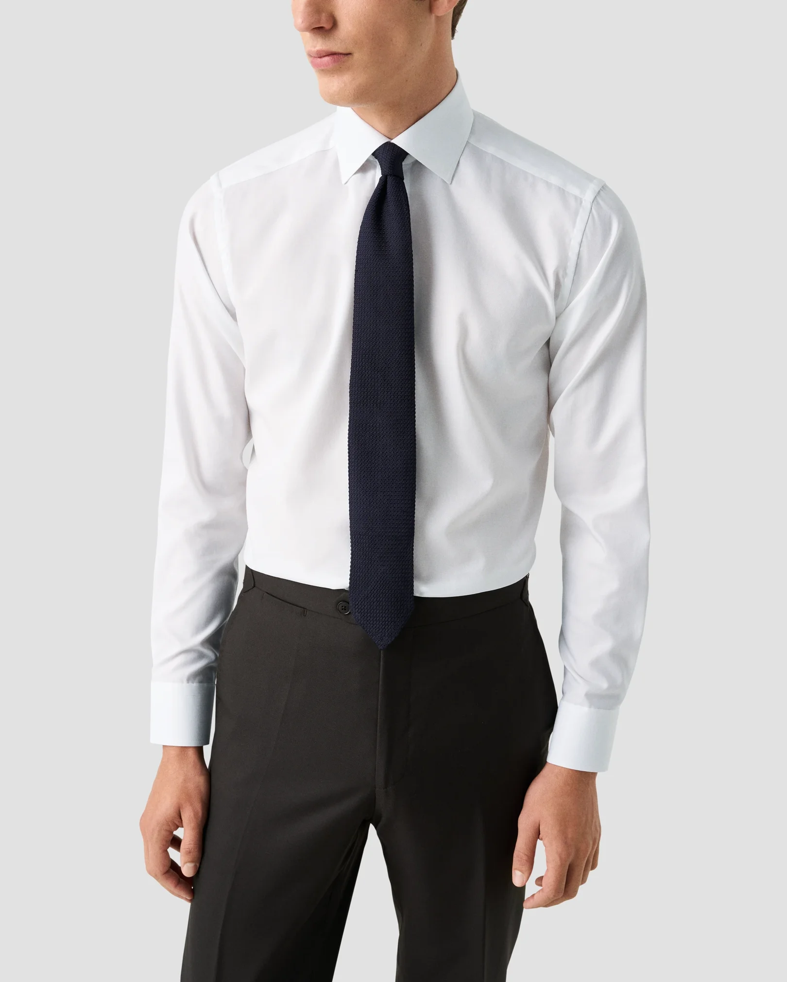 Eton - solid signature oxford shirt