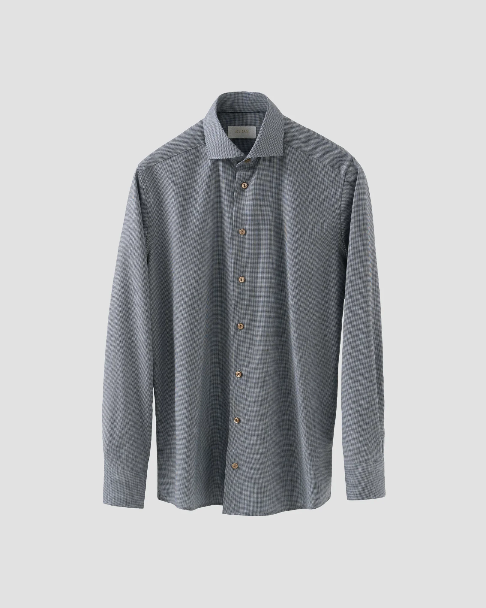 Eton - Houndstooth Merino Wool Shirt