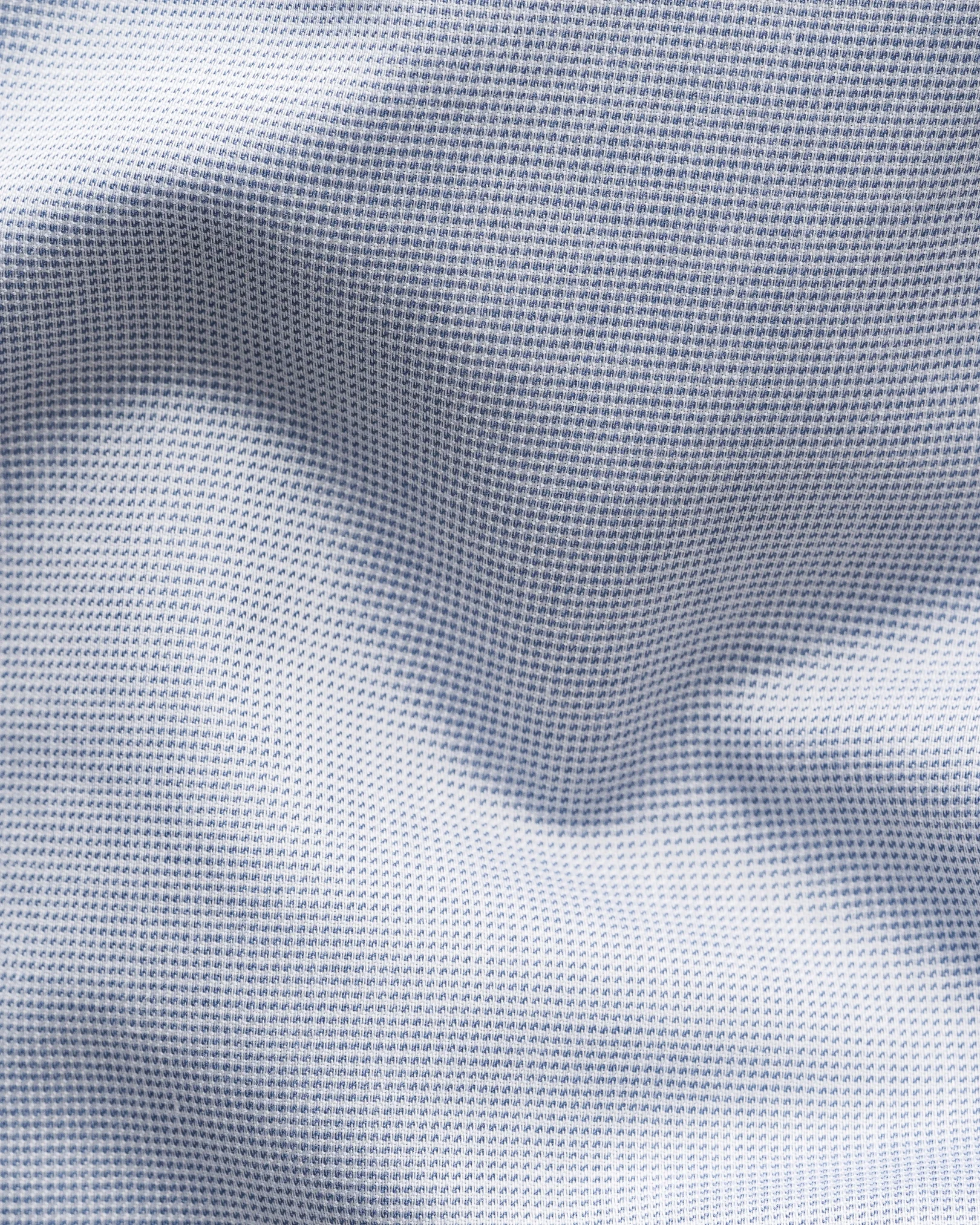 Eton - dark blue semi solid signature twill shirt