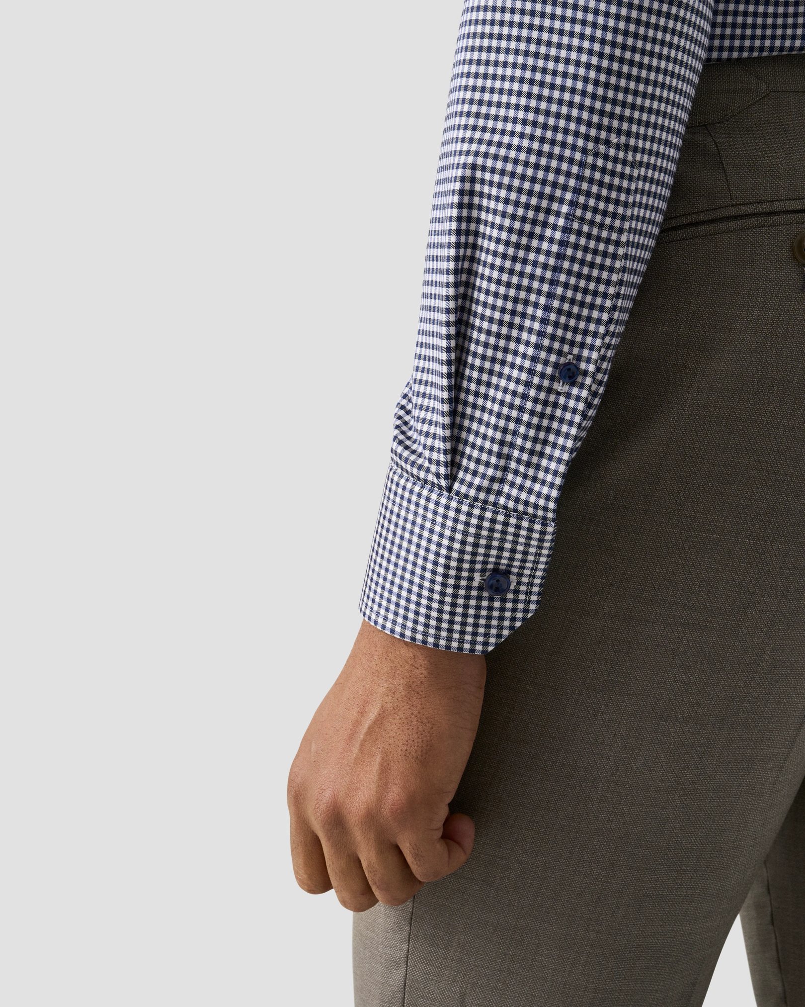 Eton - Check Cotton TENCEL™ Lyocell Shirt