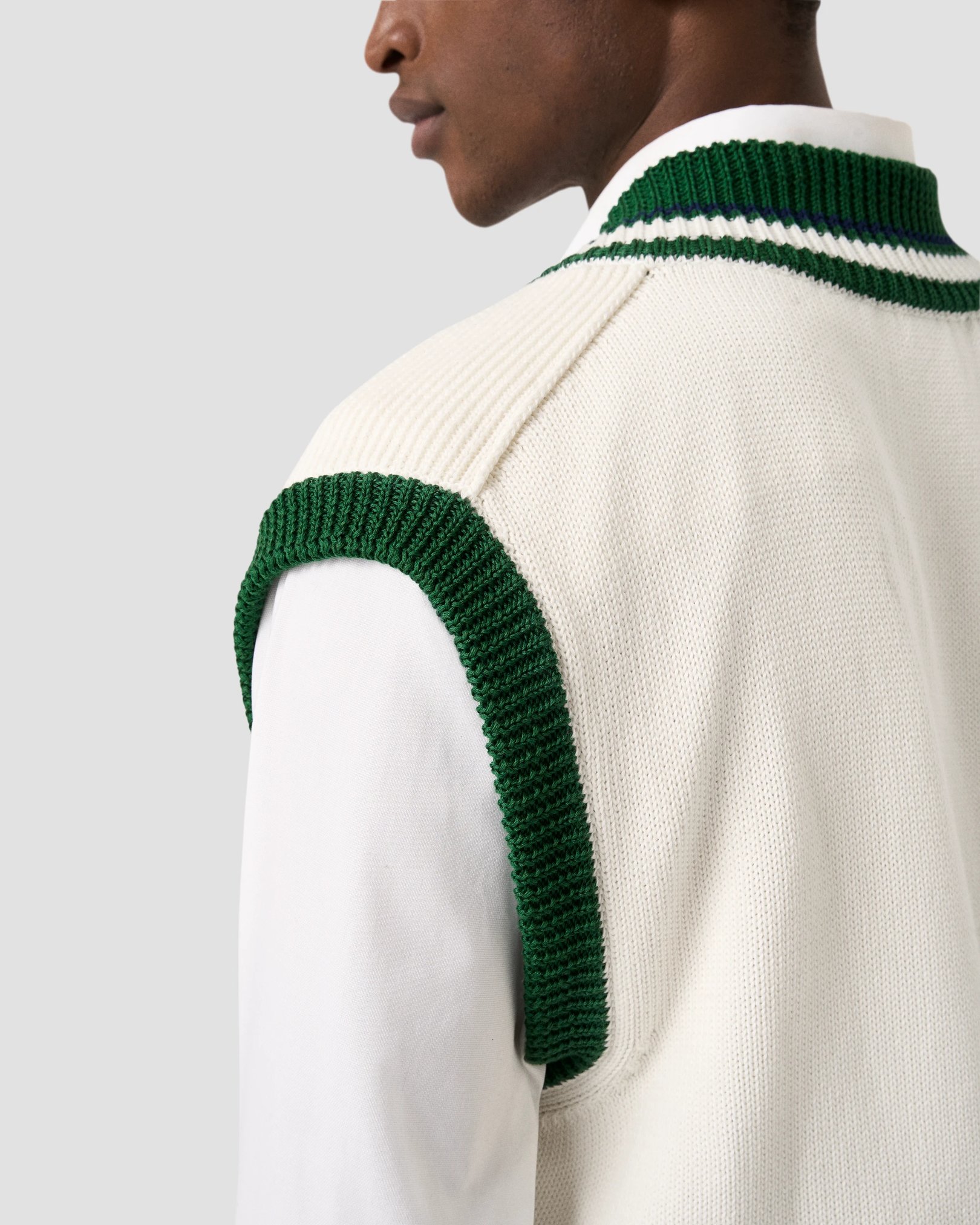 Eton - Eton x Tretorn Cotton V Neck Vest
