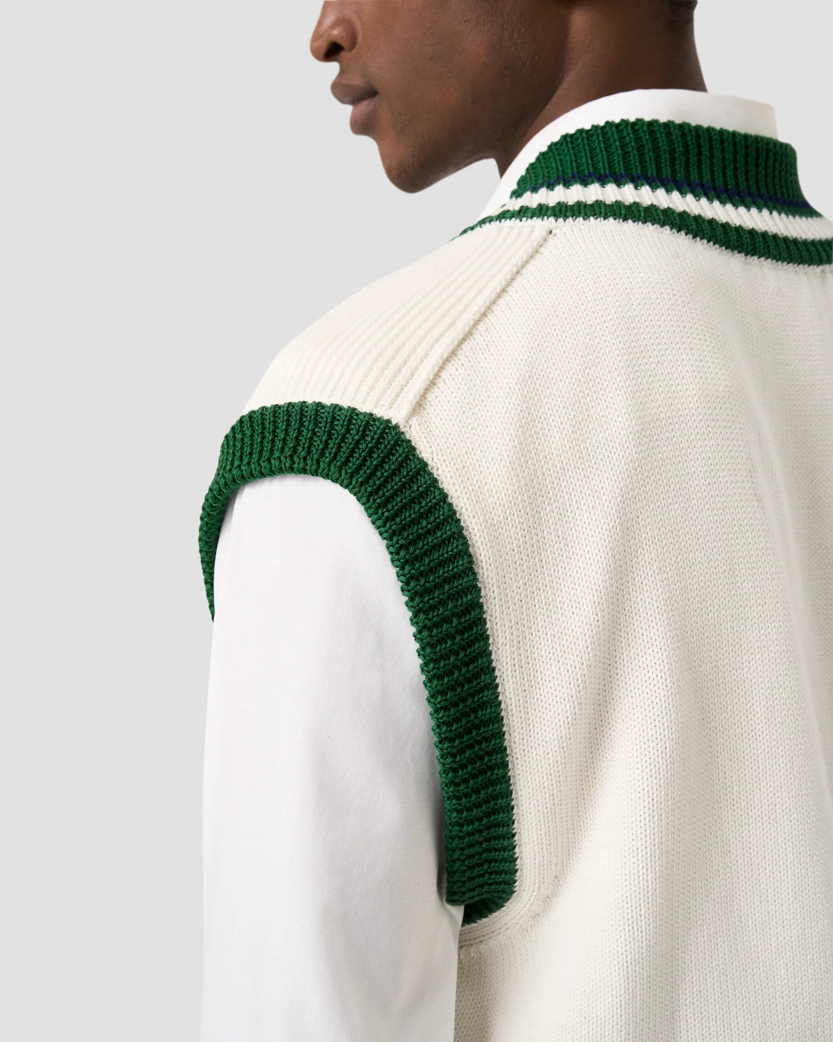 Eton - eton x tretorn cotton v neck vest