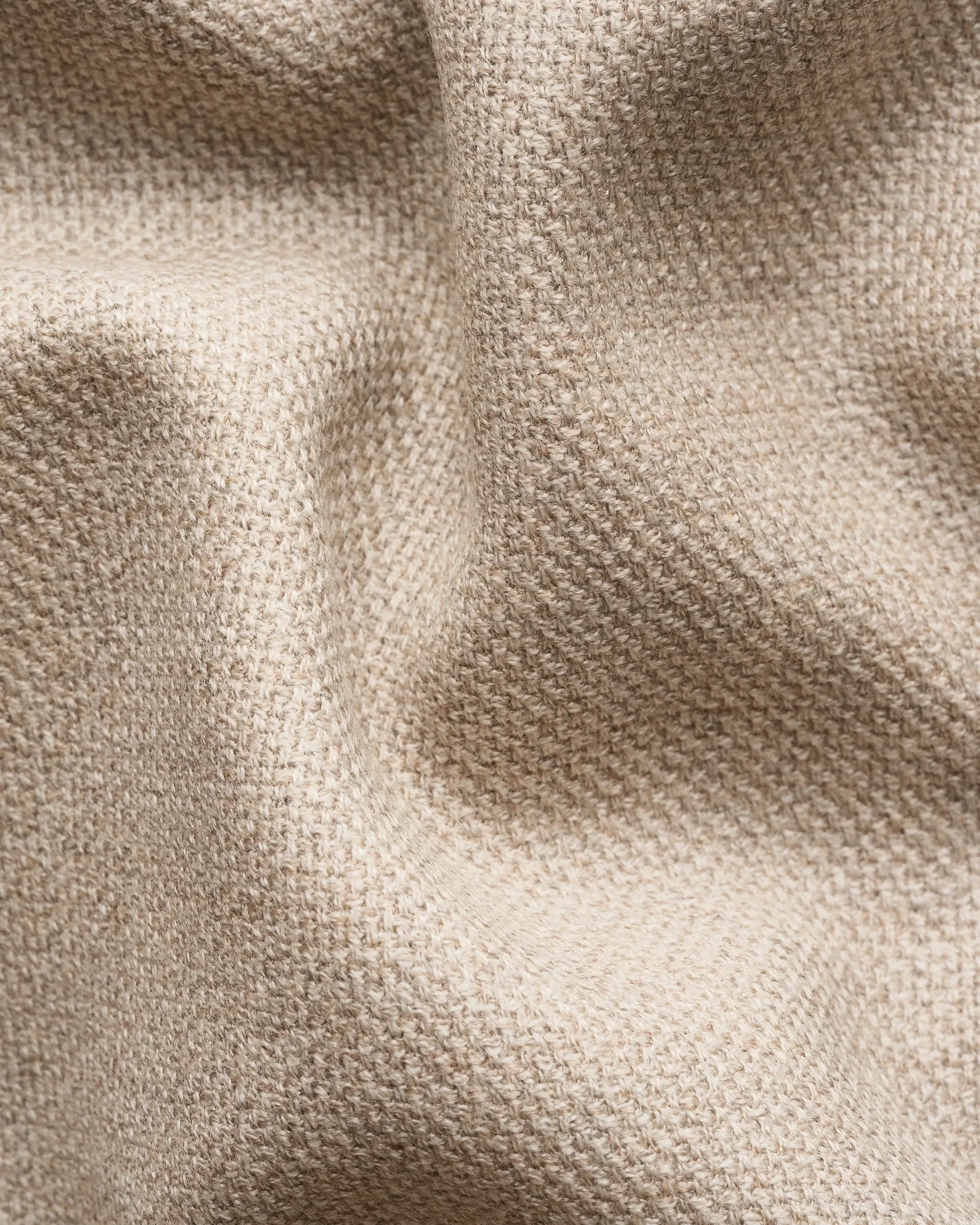 Eton - beige four pocket wool cashmere overshirt