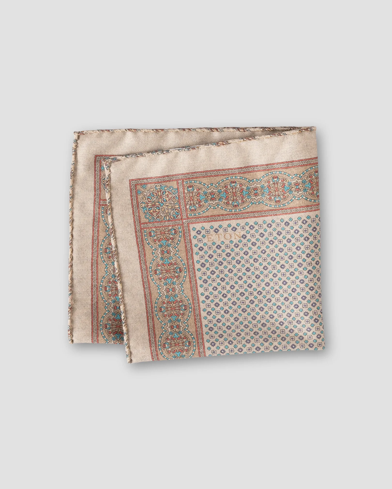 Eton - two face wool pocket