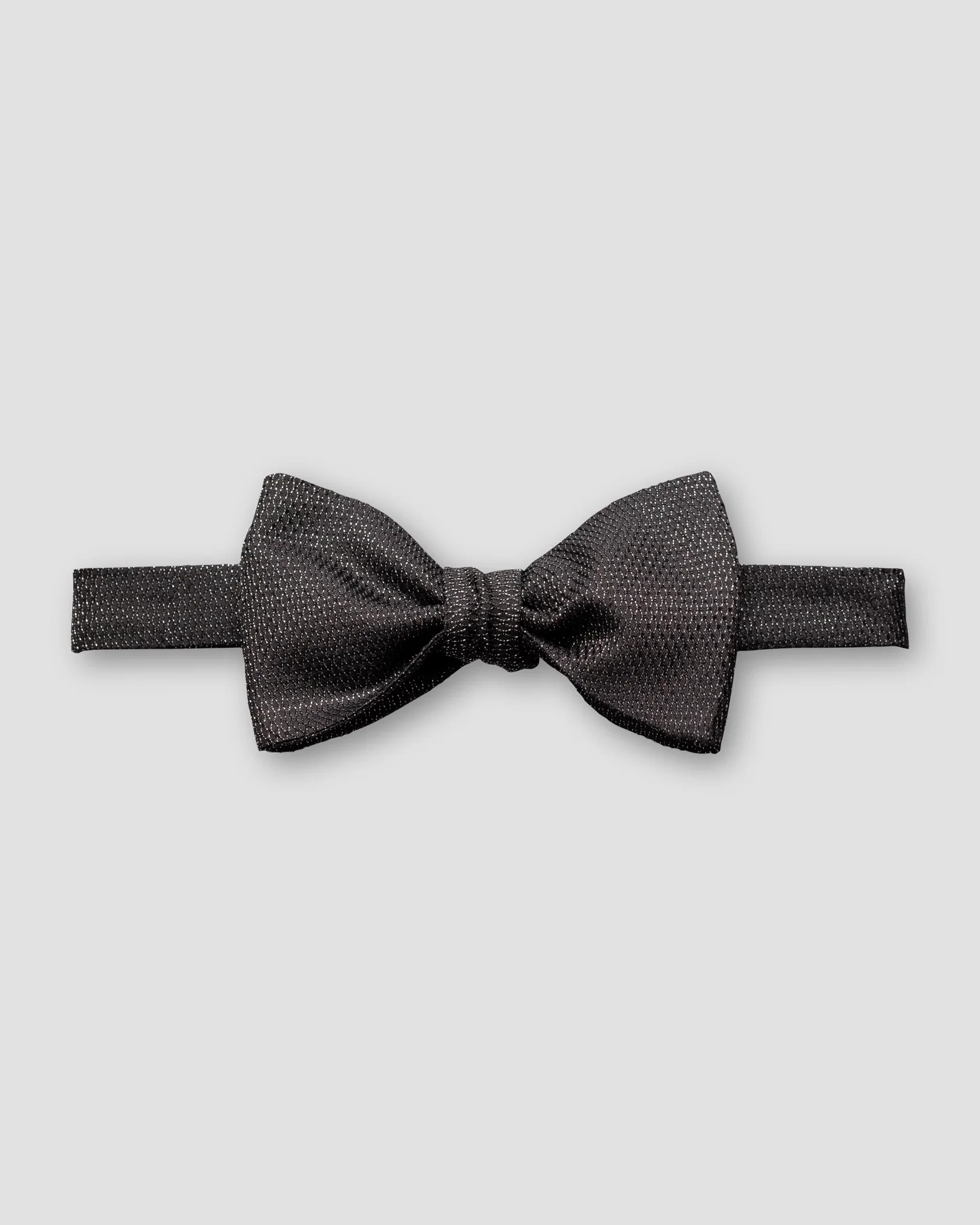 Eton - black lurex bow tie