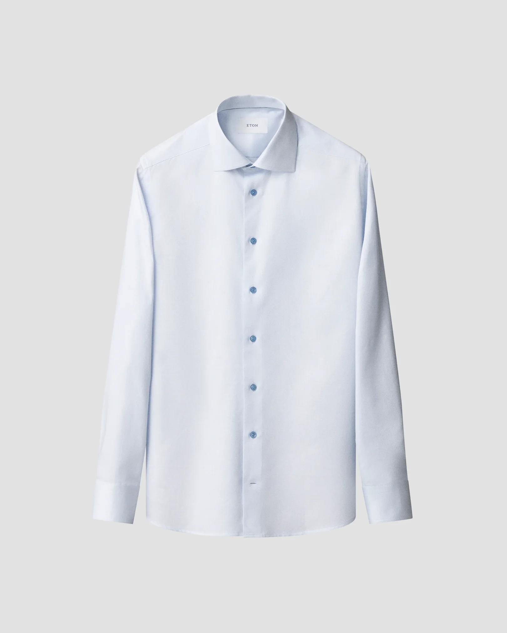 Eton - semi solid twill shirt 256