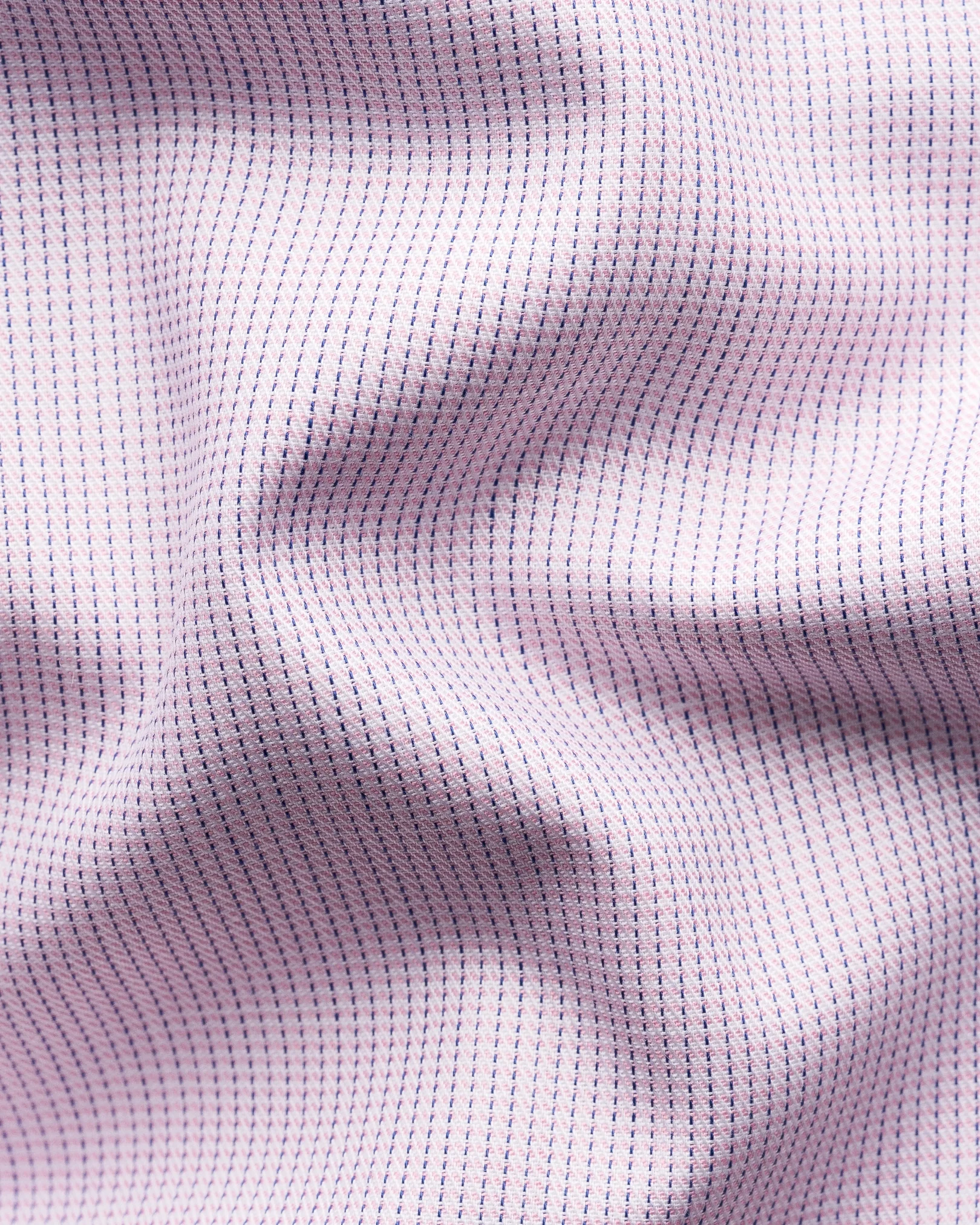 Eton - pink semi solid signature twill shirt 261