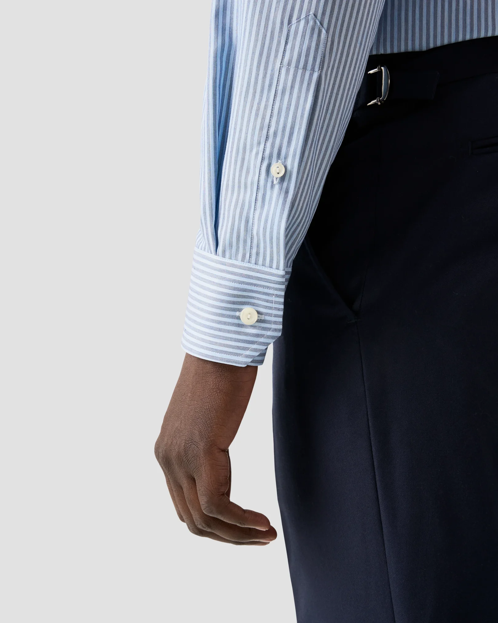 Eton - Stripe Fine Twill Shirt