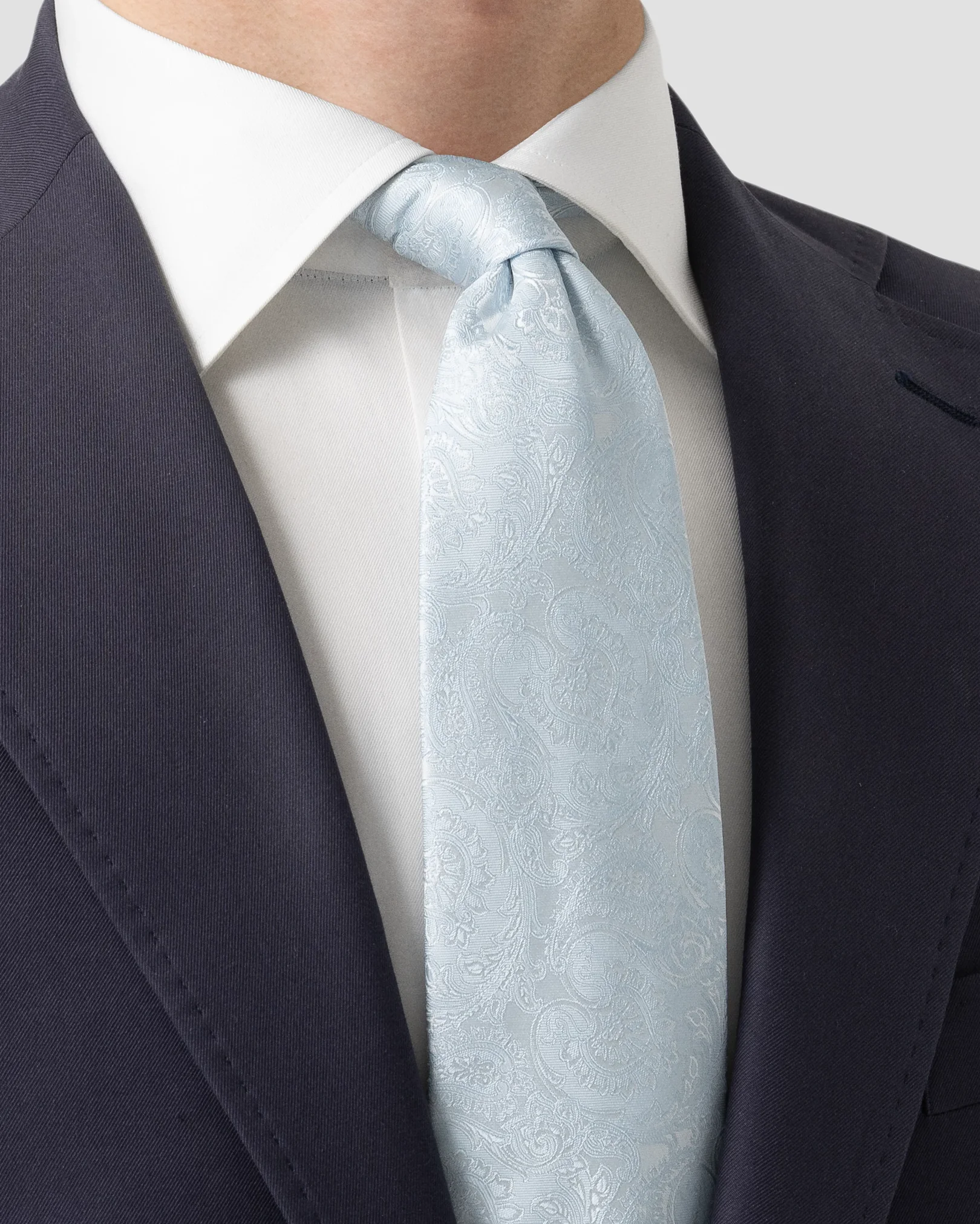 Eton - light blue wedding tie