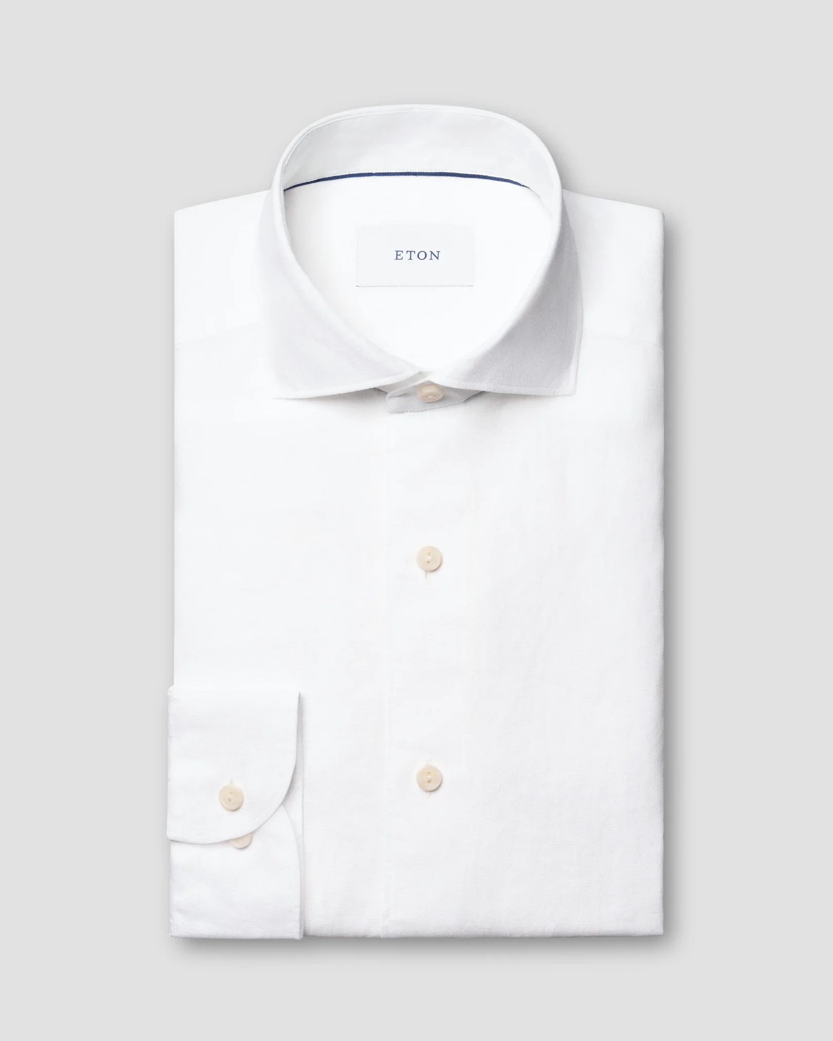 Eton - solid linen shirt