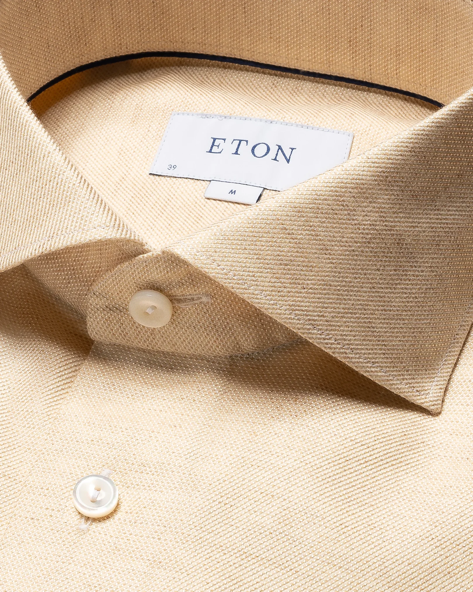 Eton - yellow herringbone