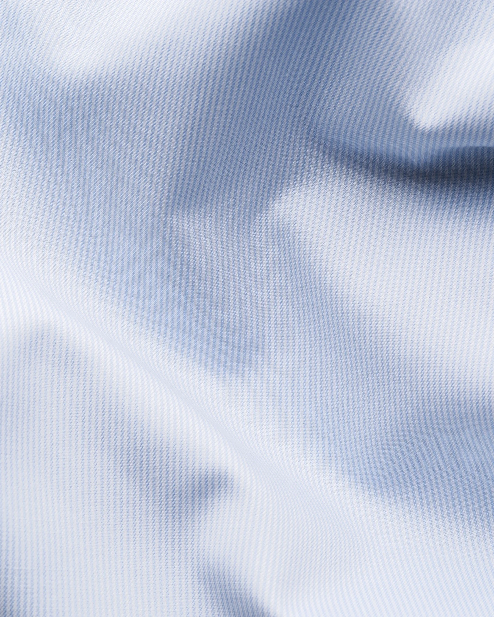 Eton - light blue stripe cotton and tencel tm lyocell shirt