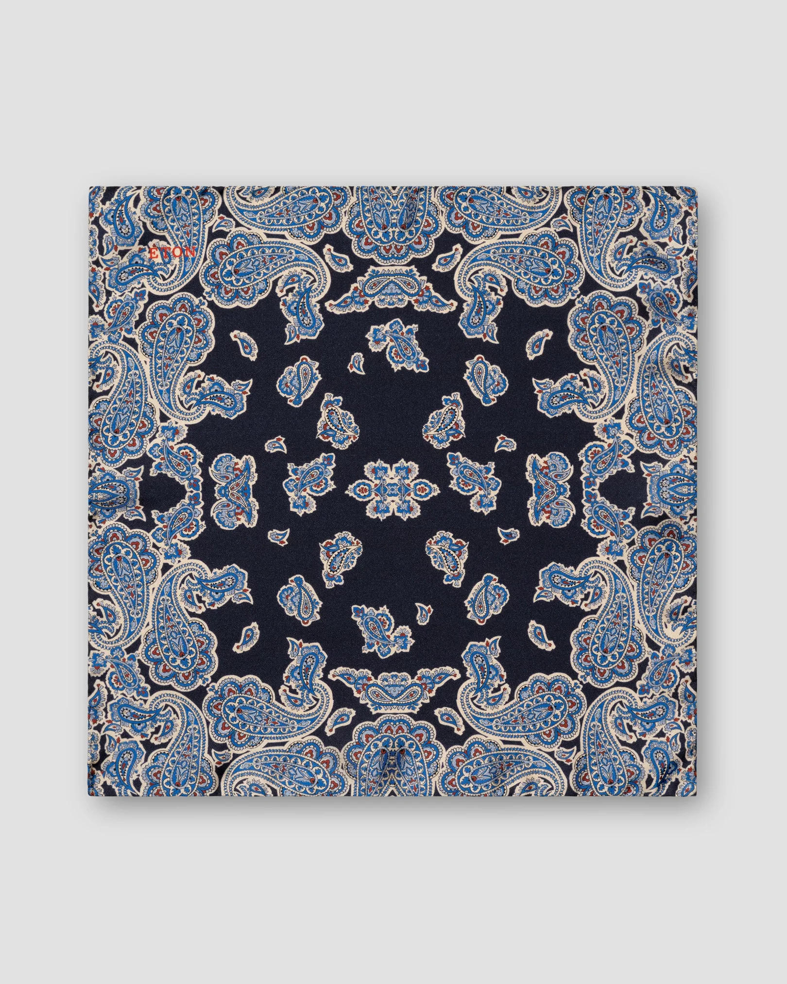 Eton - Navy blue Pocket square