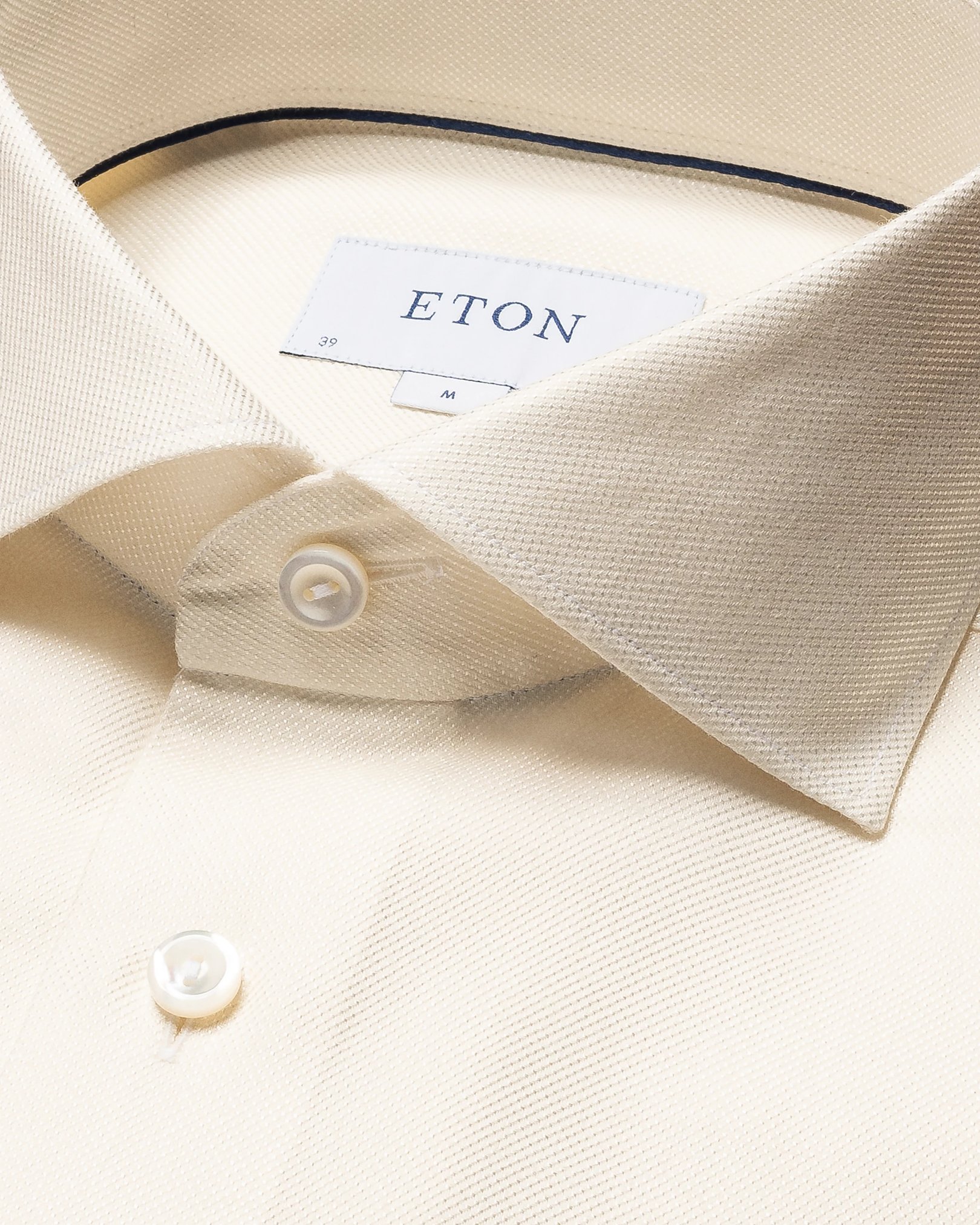 Eton - white cotton silk cashmere
