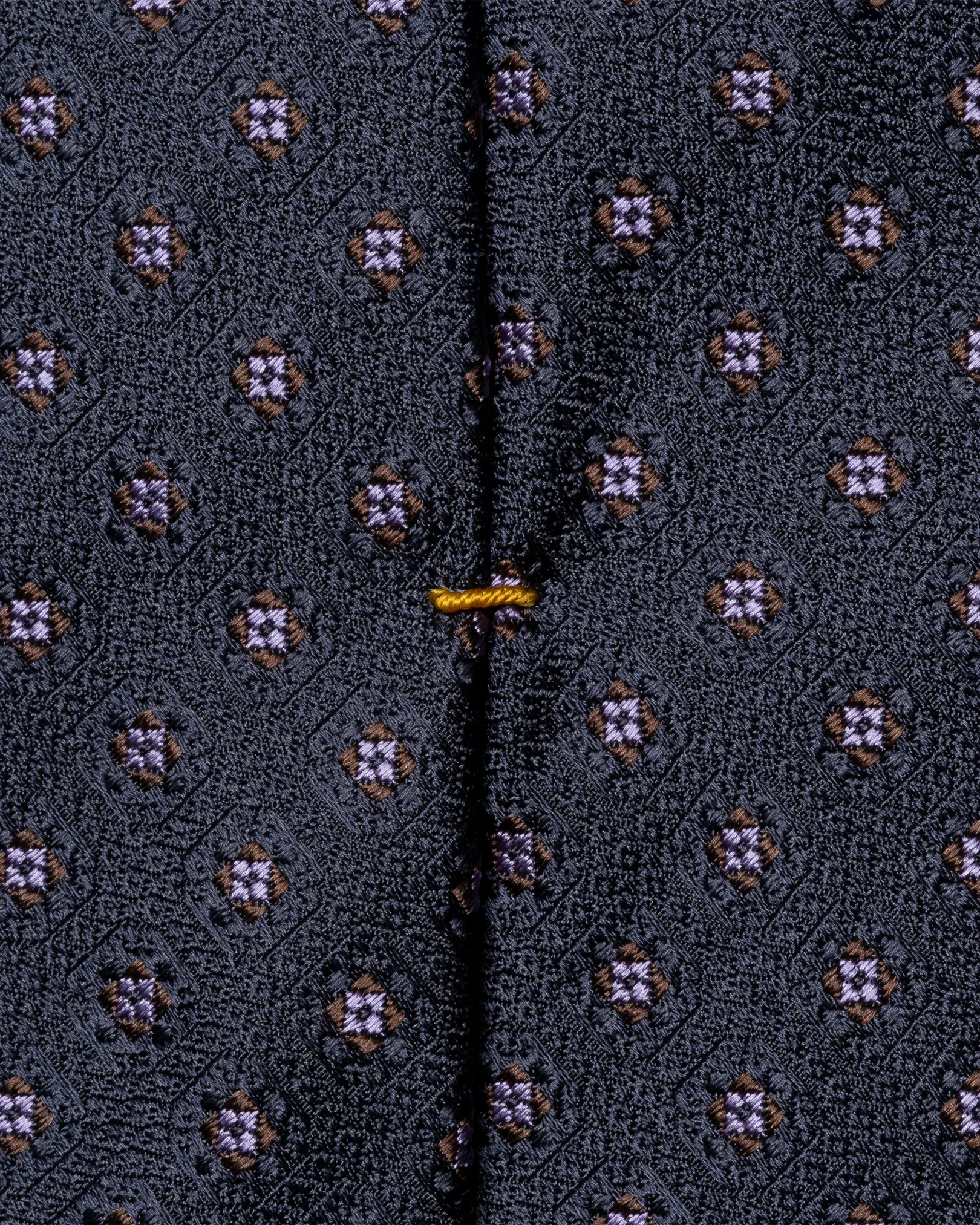 Eton - medallion woven silk tie 256