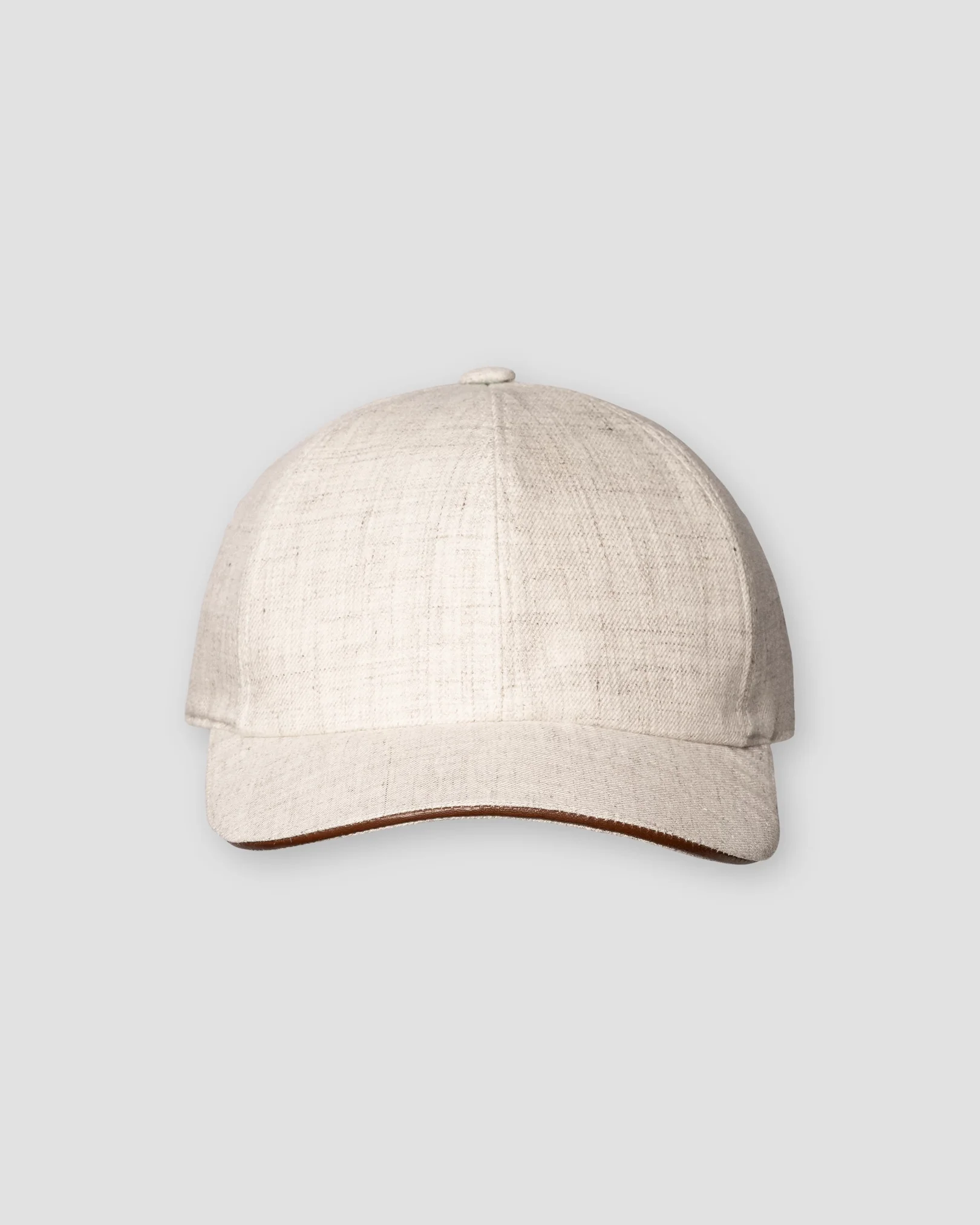 Eton - beige elegant linen cap