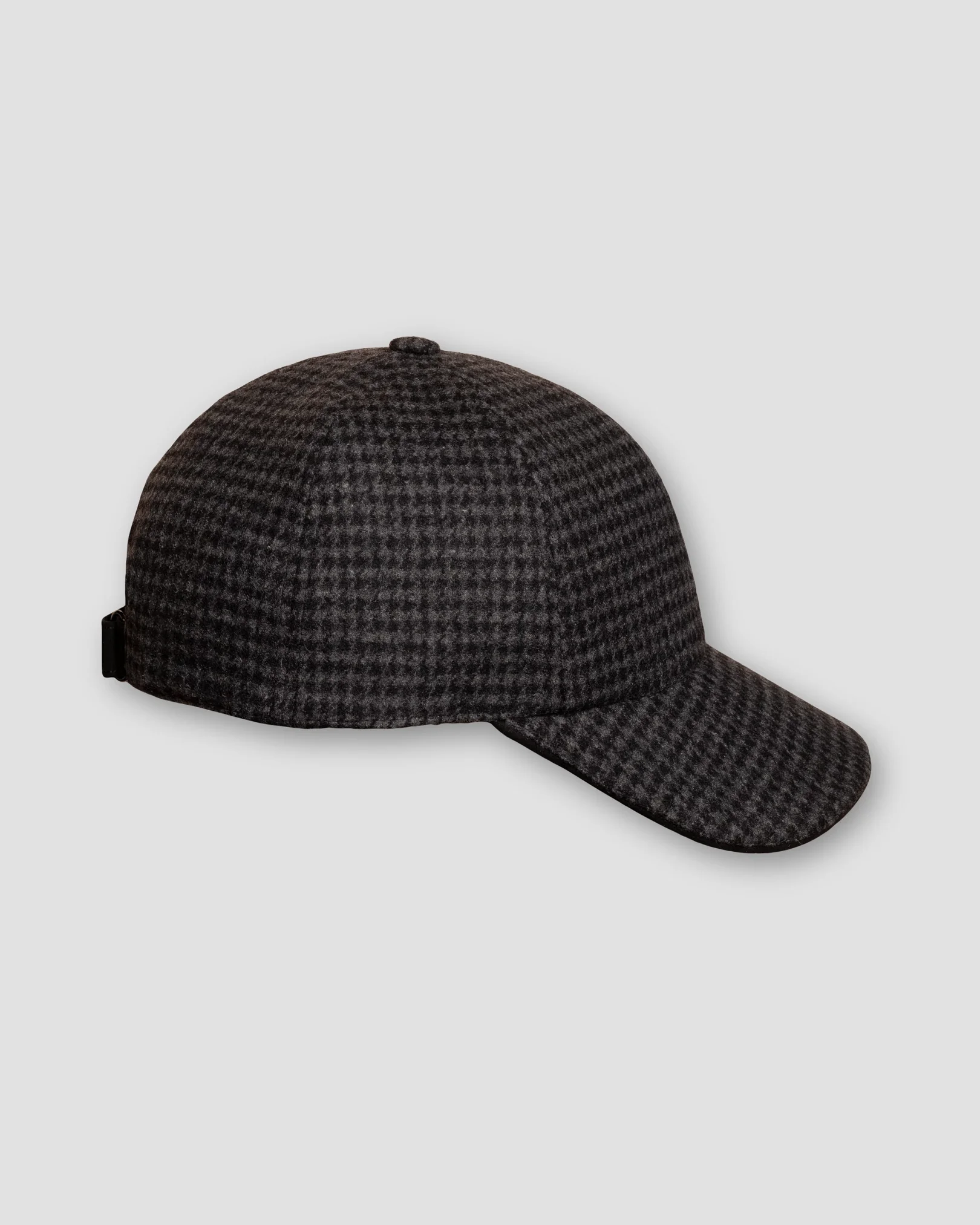 Eton - black houndstooth cap