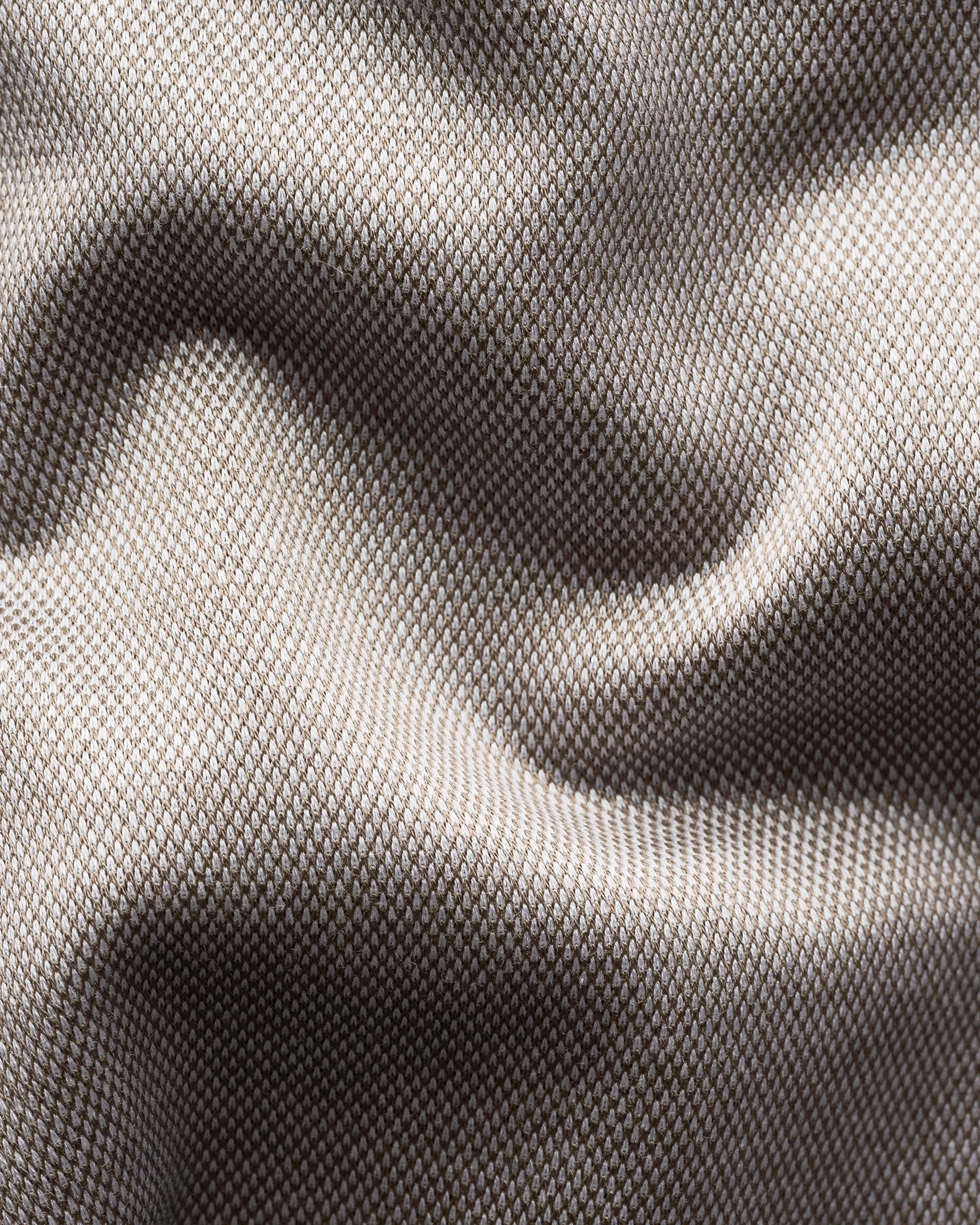 Eton - beige filo di scozia knit shirt