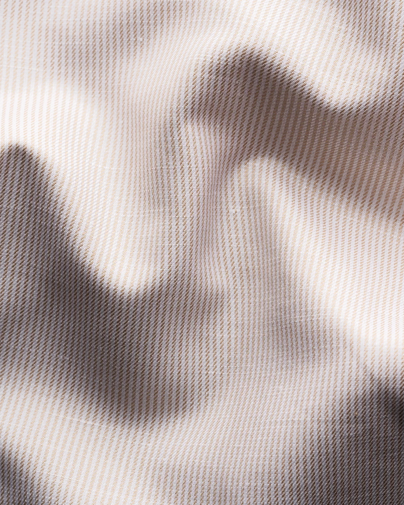 Eton - light striped cotton linen shirt