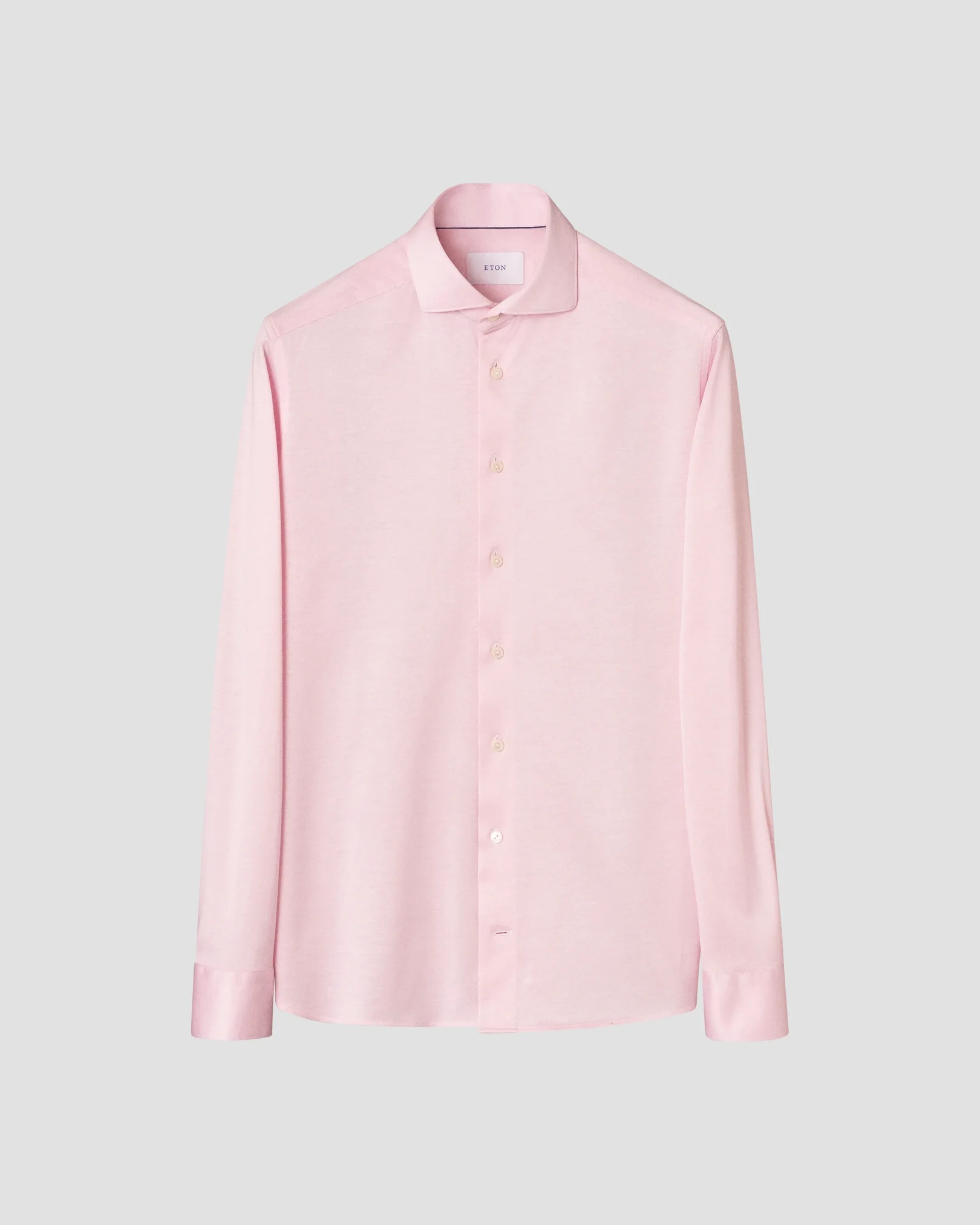 Eton - pink filo di scozia knit shirt 261