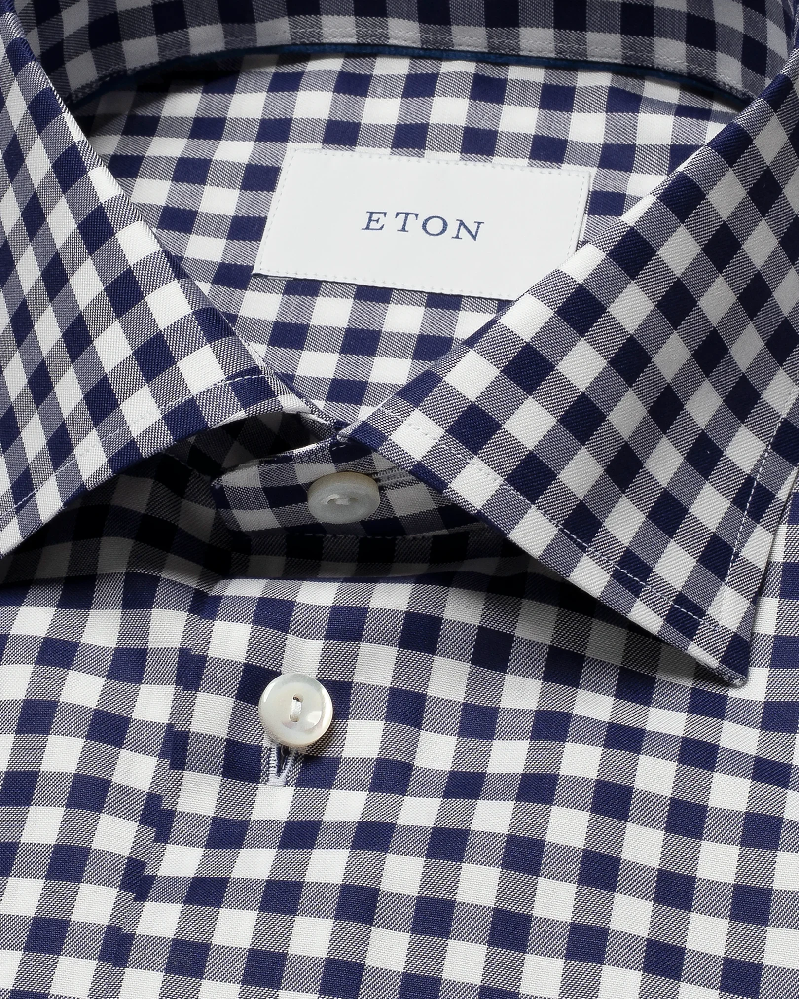 Eton - dark bluesignature twill shirt