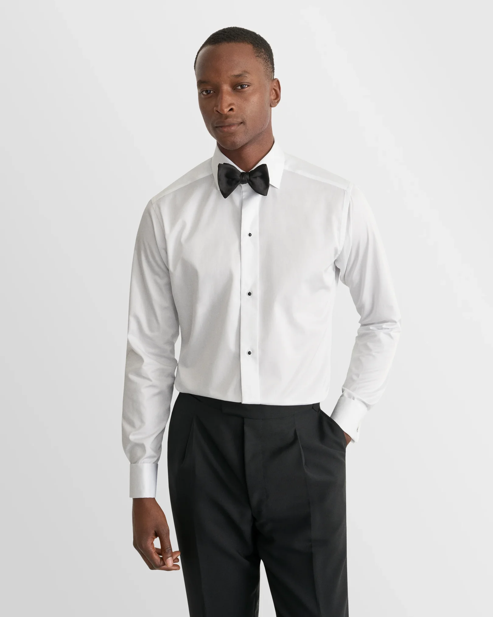 Eton - Solid Elevated Twill Shirt